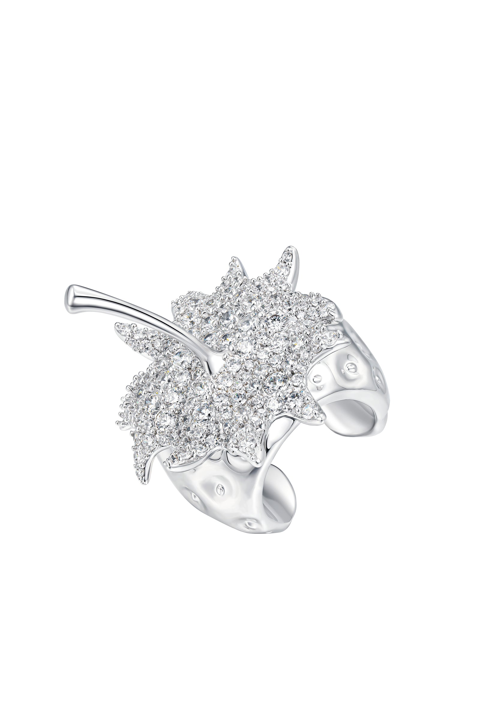 STRAWBERRY RING / SLV