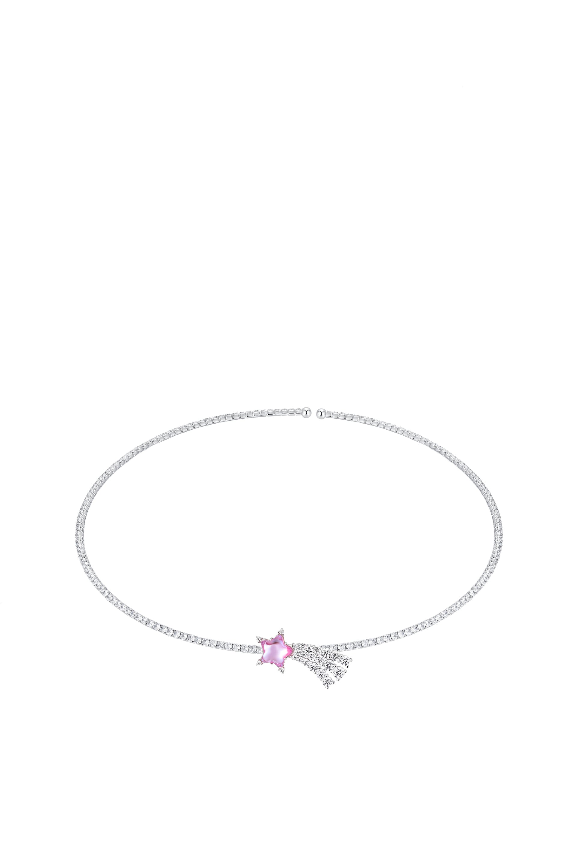 CRYSTAL METEOR CHOCKER / PNK