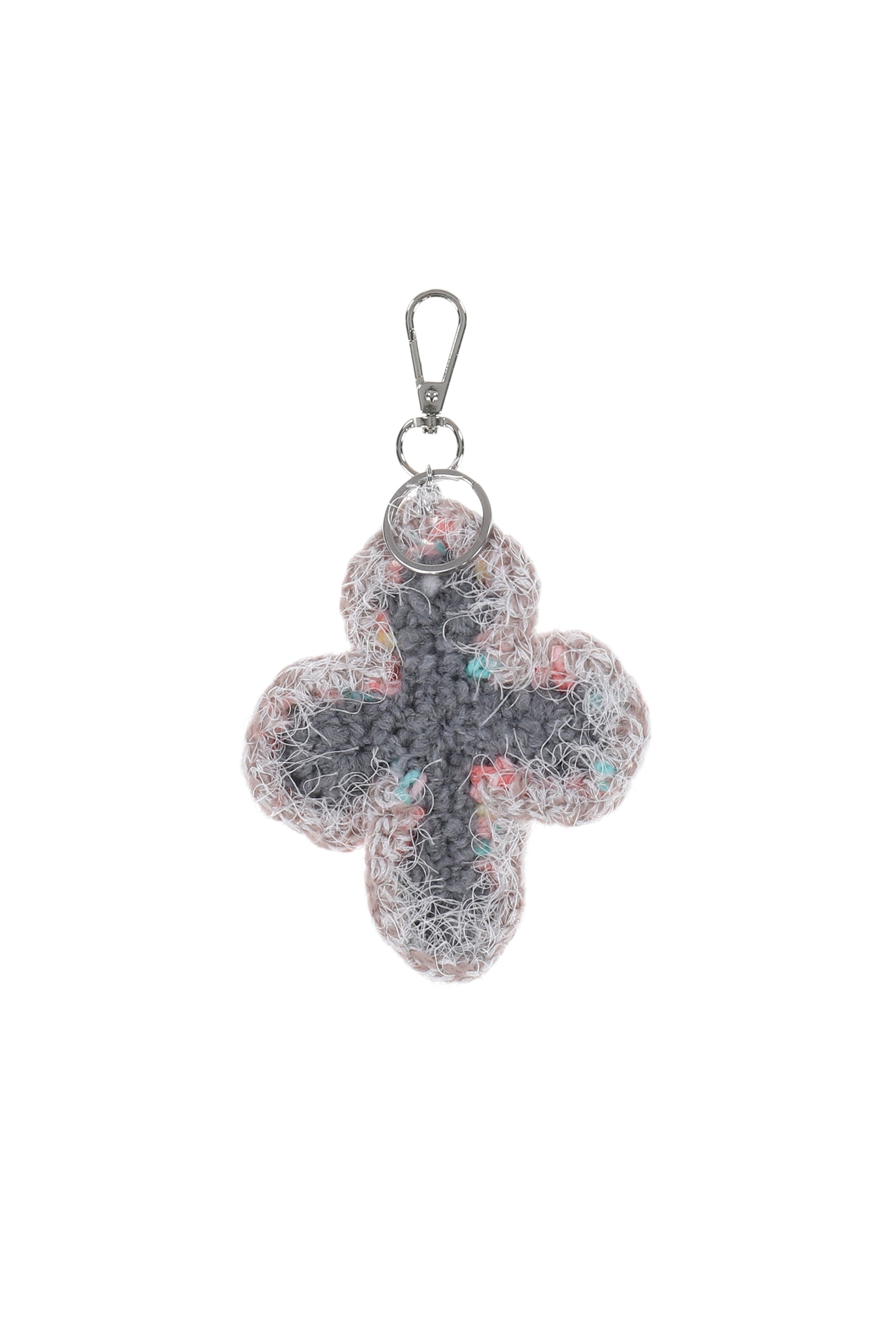 Y.A.R.N. ヤーン SS26 3D CROSS KEYCHAIN / MULTI - NUBIAN ヌビアン