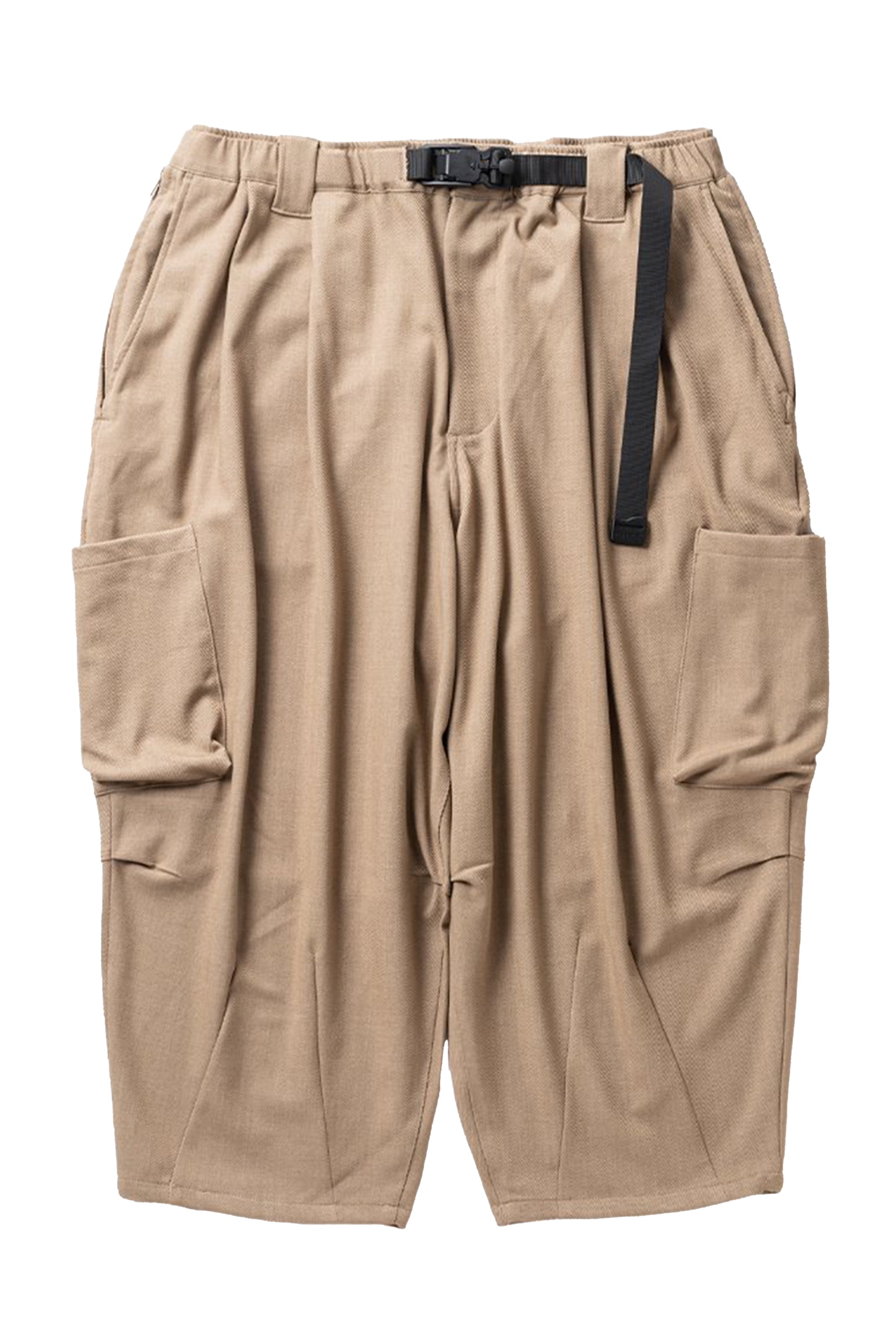 TIGHTBOOTH SS23 CROPPED CARGO PANTS / BEI - NUBIAN