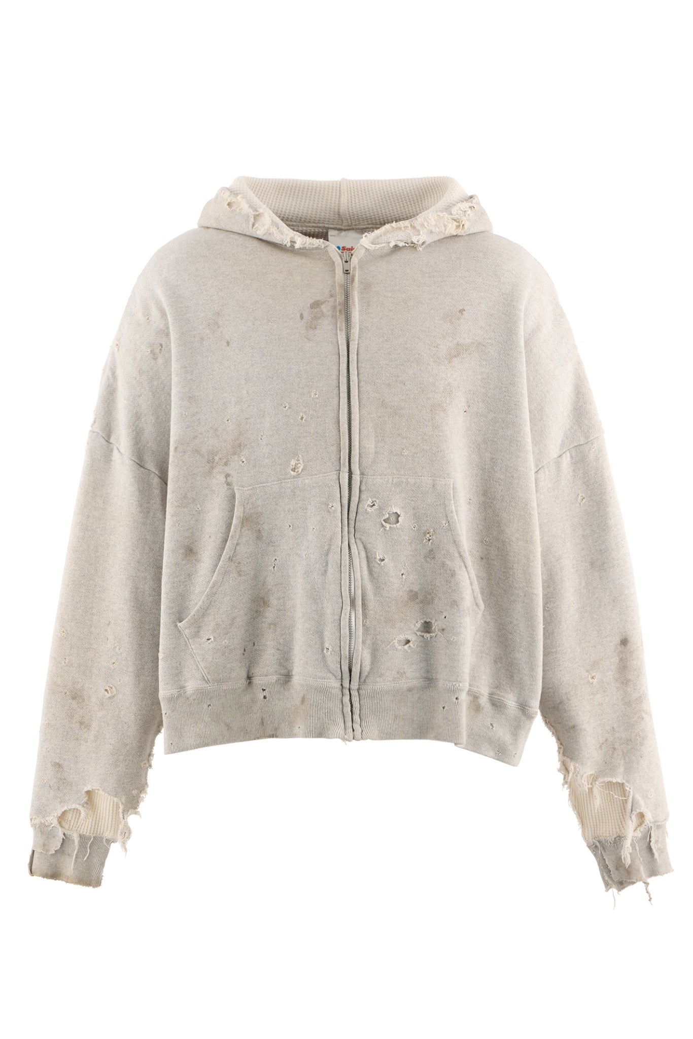 前人未到とリライアンスフーディ【美品】 SAINT Mxxxxxx セントマイケル FW25 11th Drop ZIP HOODIE/DOUBLE FACE