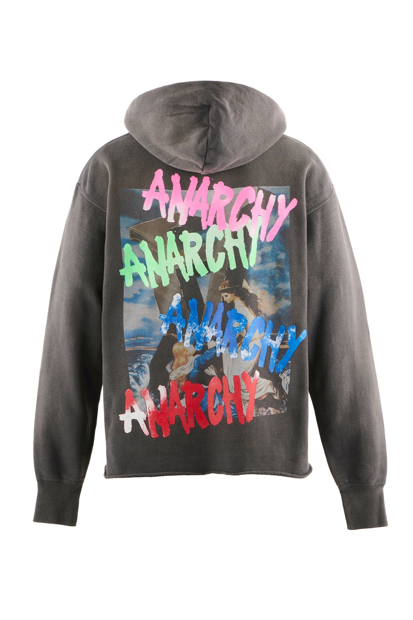 HOODIE/ANARCHY / BLACK