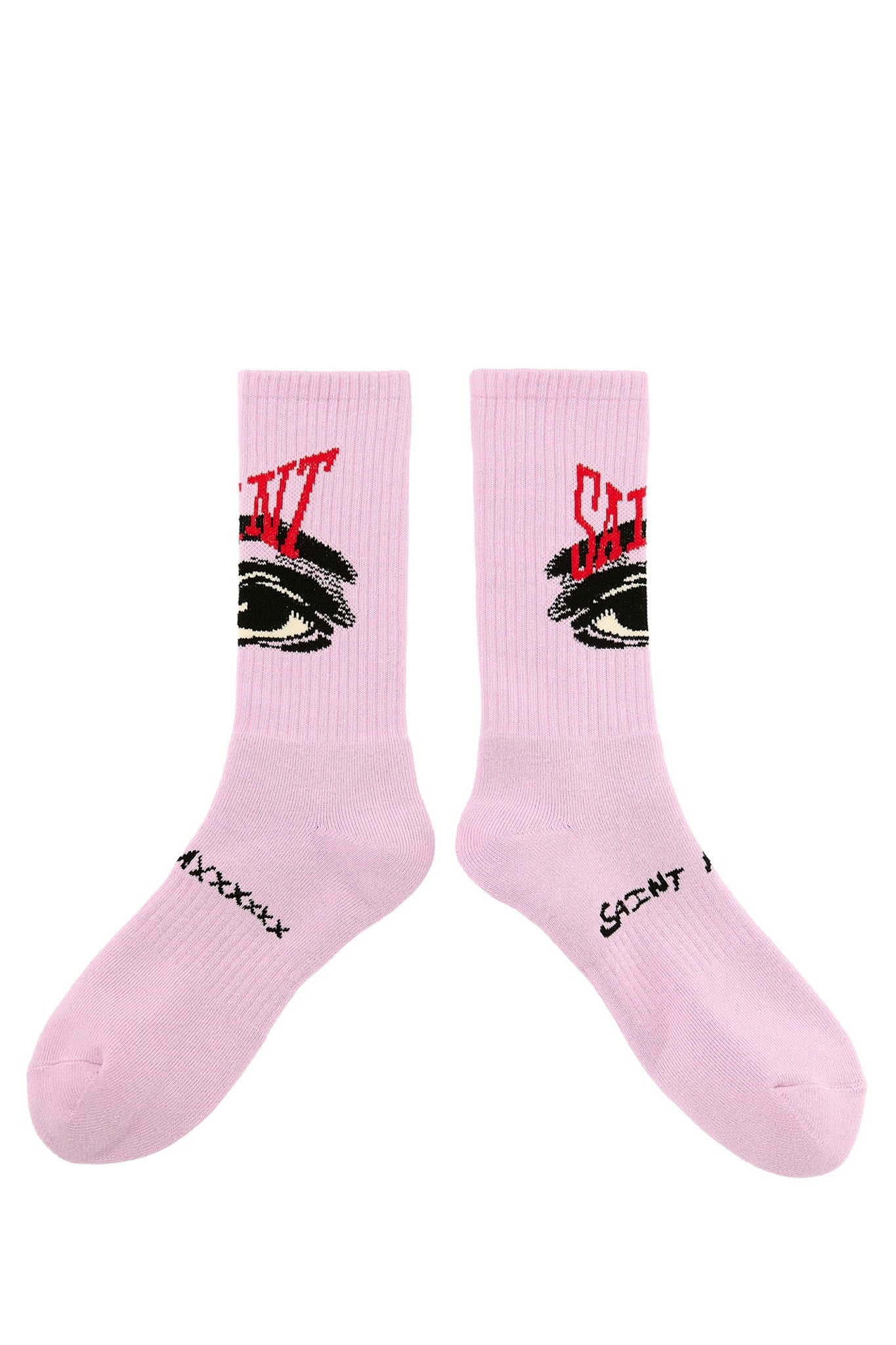 SAINT Mxxxxxx セントマイケル FW26 SOCKS/EYE / LAVENDER - NUBIAN
