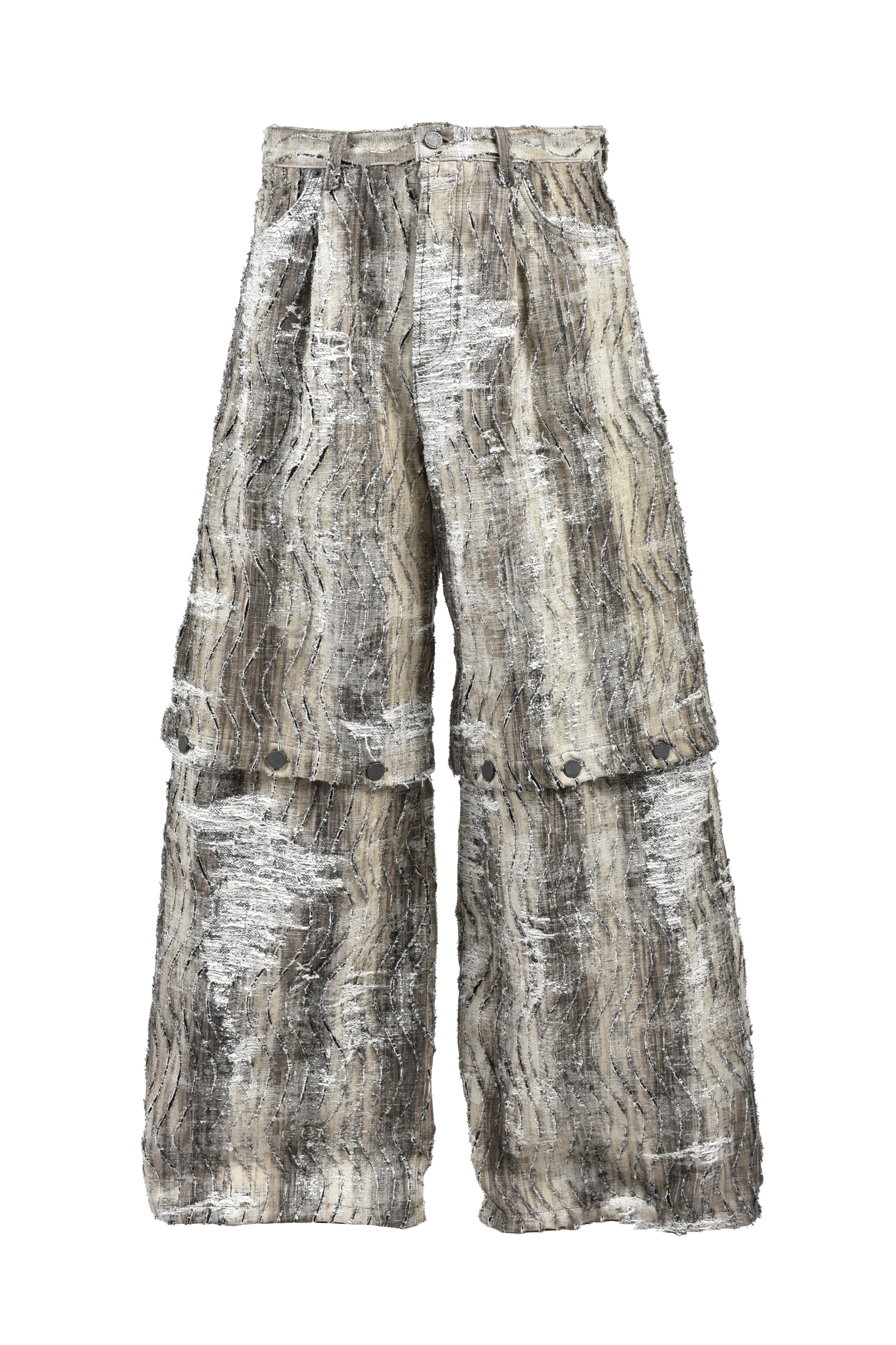 TAAKK ターク NUBIAN 20周年記念アイテム CONVERTIBLE BLEACHED DENIM