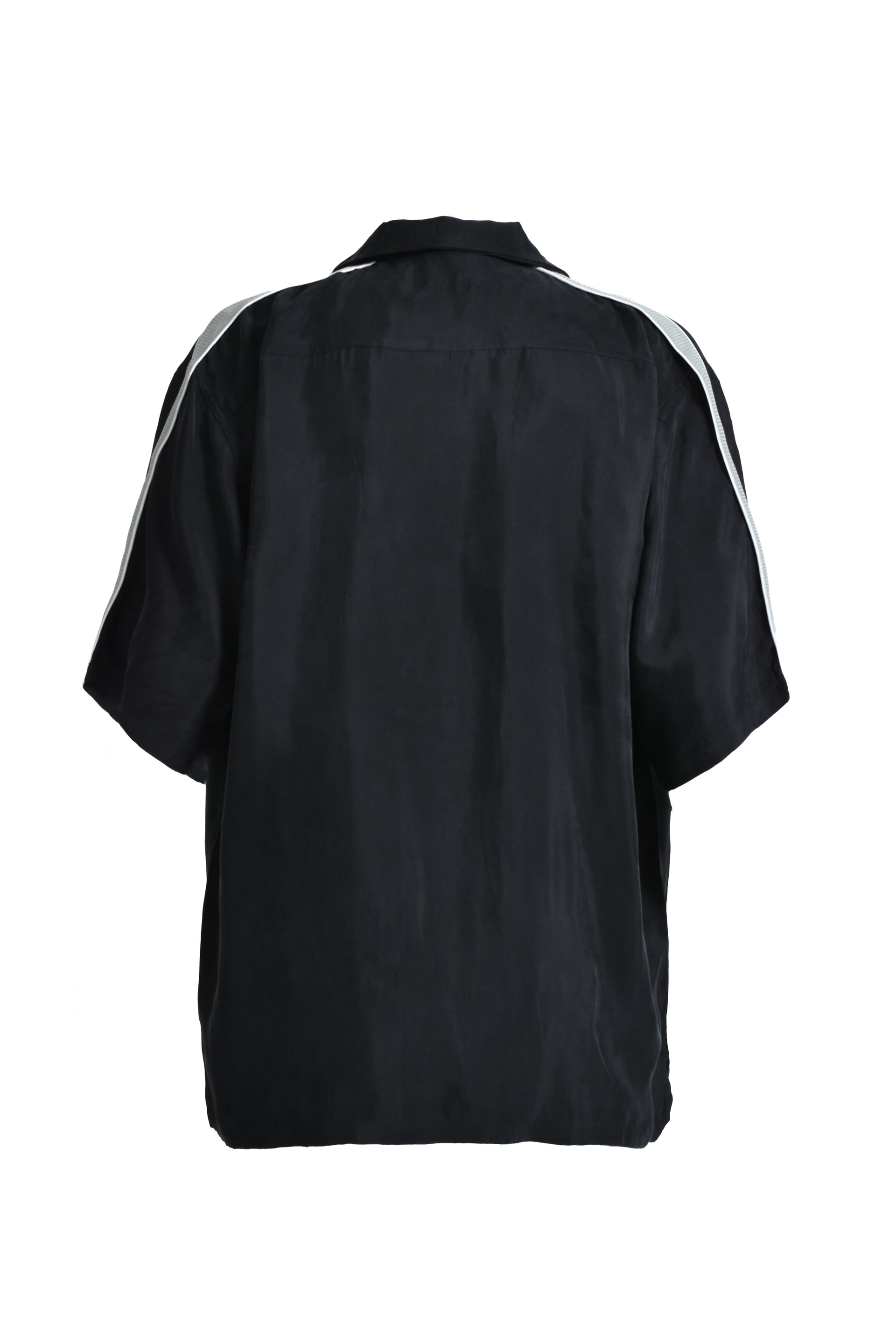 BREATH SCRIPT LOGO LINE SHIRT / BLK