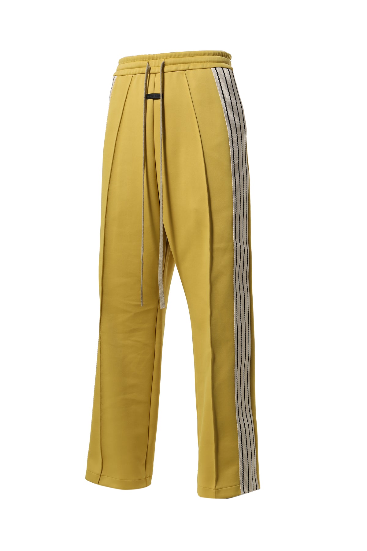 PINTUCK AND STRIPE RELAXED SWEATPANT / TUSCAN