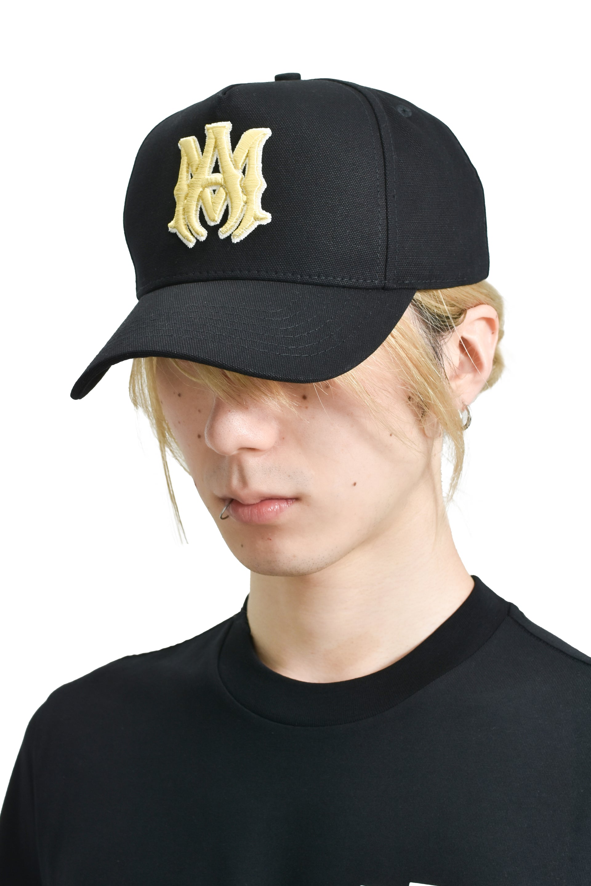 AMIRI MA CANVAS HAT / BLK