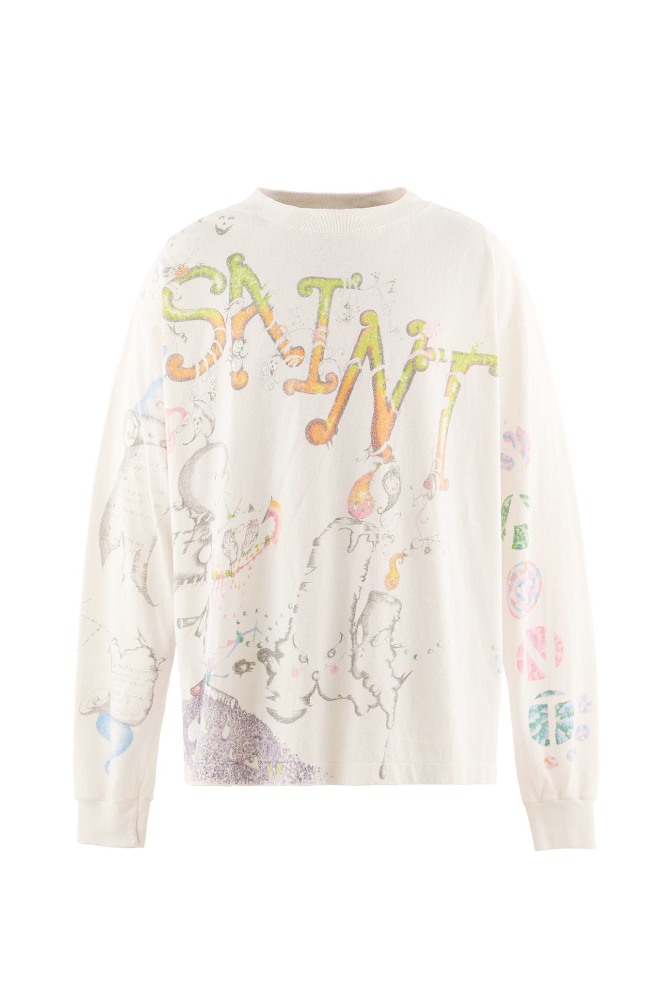 mkokさん専用 SAINT Mxxxxxx × Coco Star Sims Collaboration LS T-SHIRT/COCO / WHT