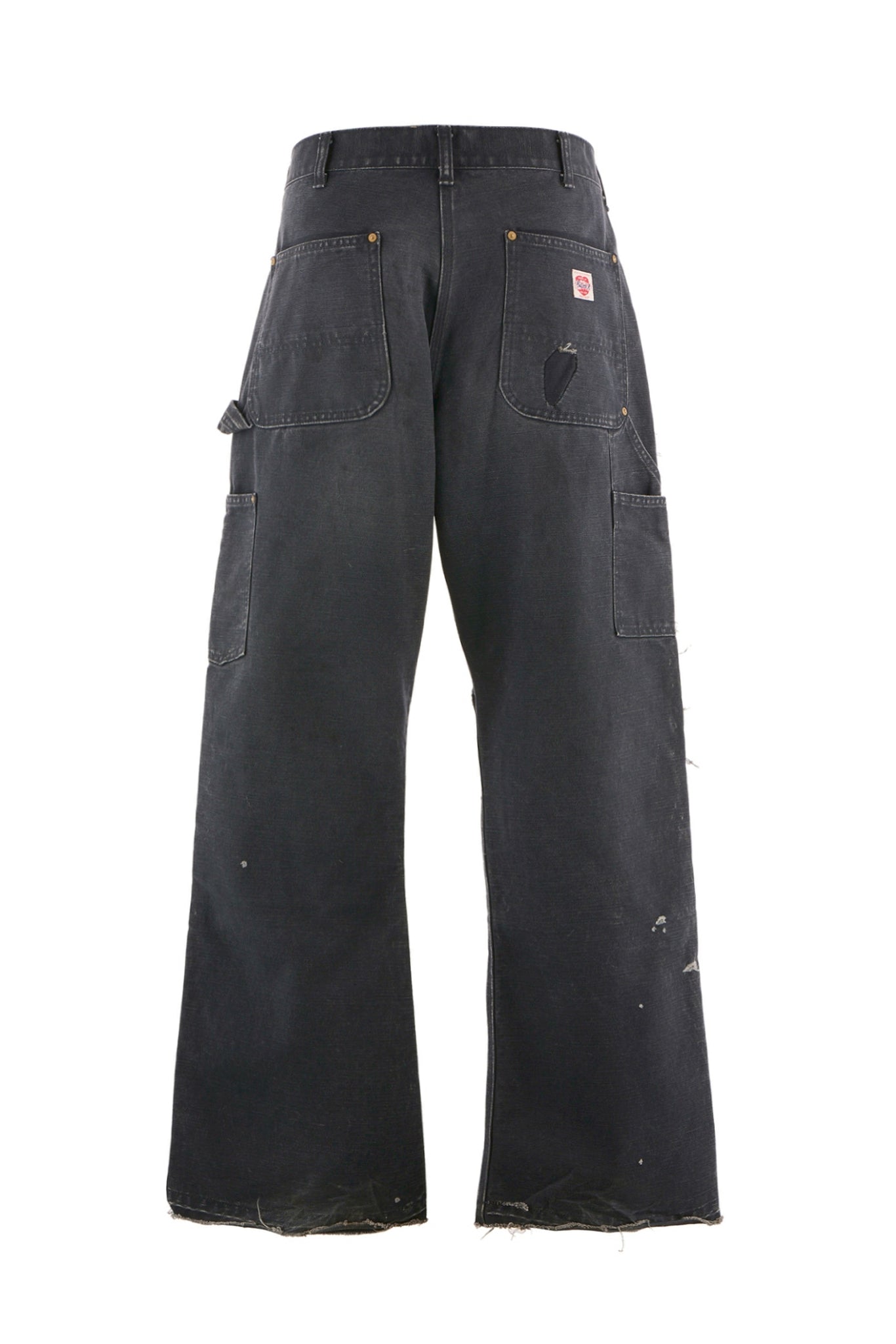 DOUBLE KNEE PANTS / BLK