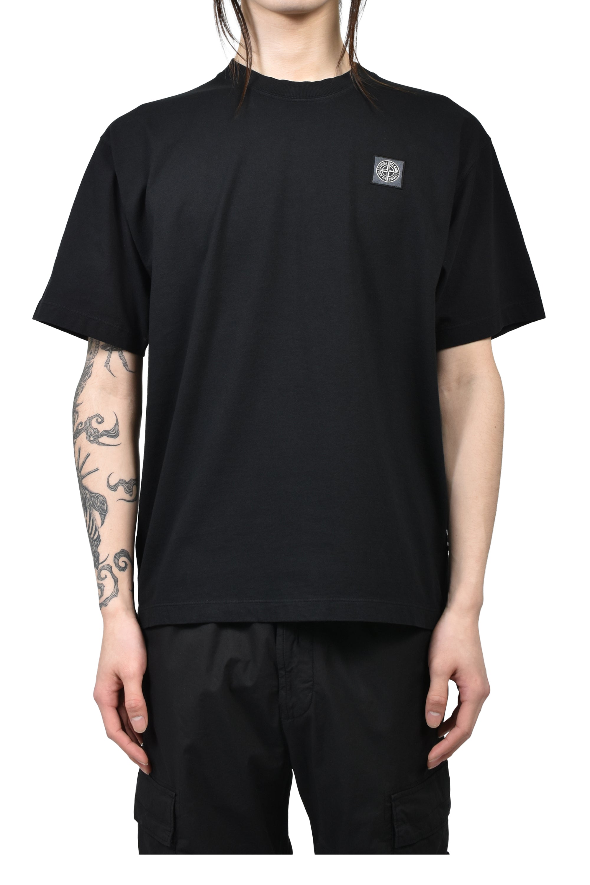 Stone Island ストーンアイランド SS26 SS T-SHIRT / BLK - NUBIAN