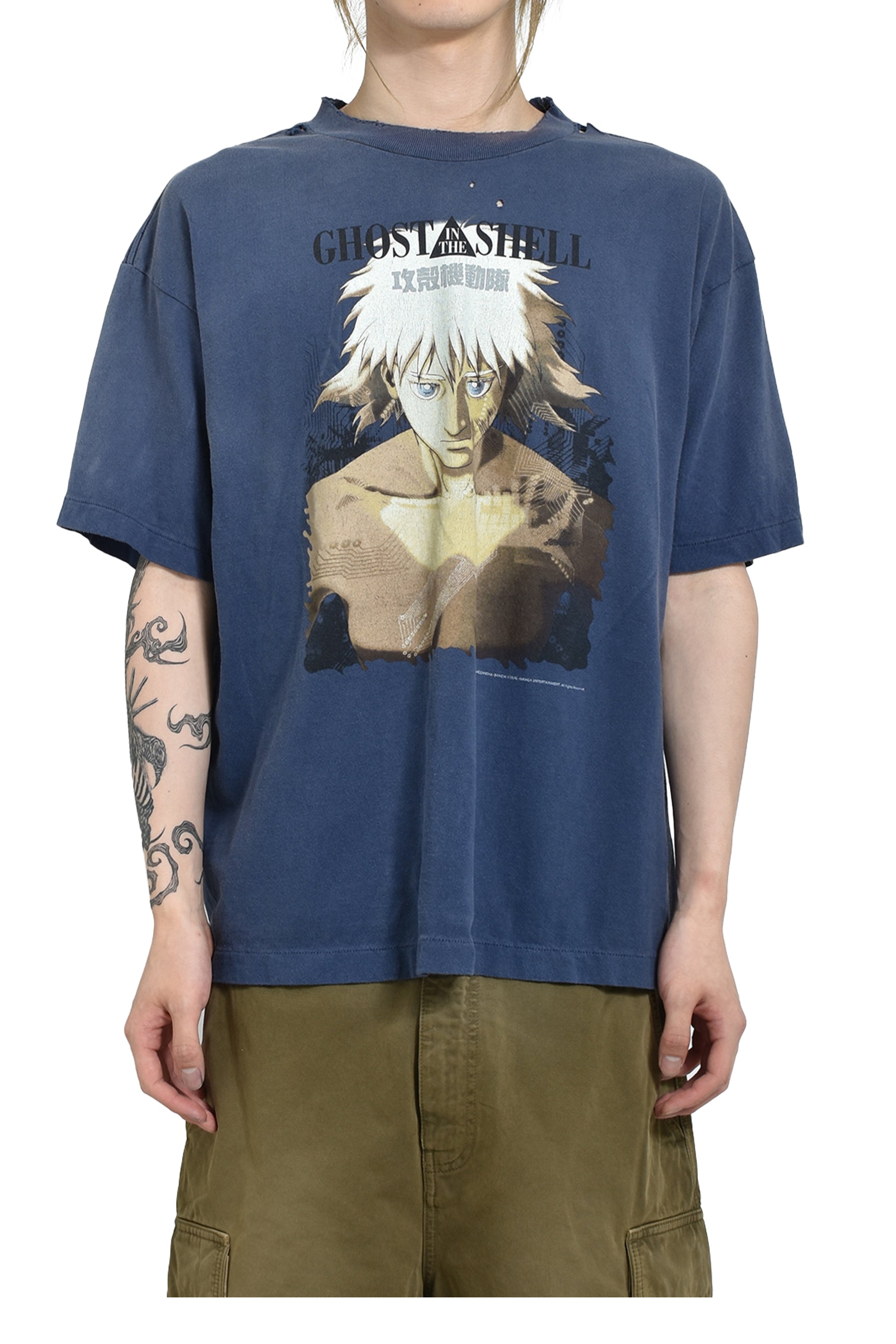 SAINT Mxxxxxx × Ghost in the Shell SS25 GS_SS TEE/GST IN THE S