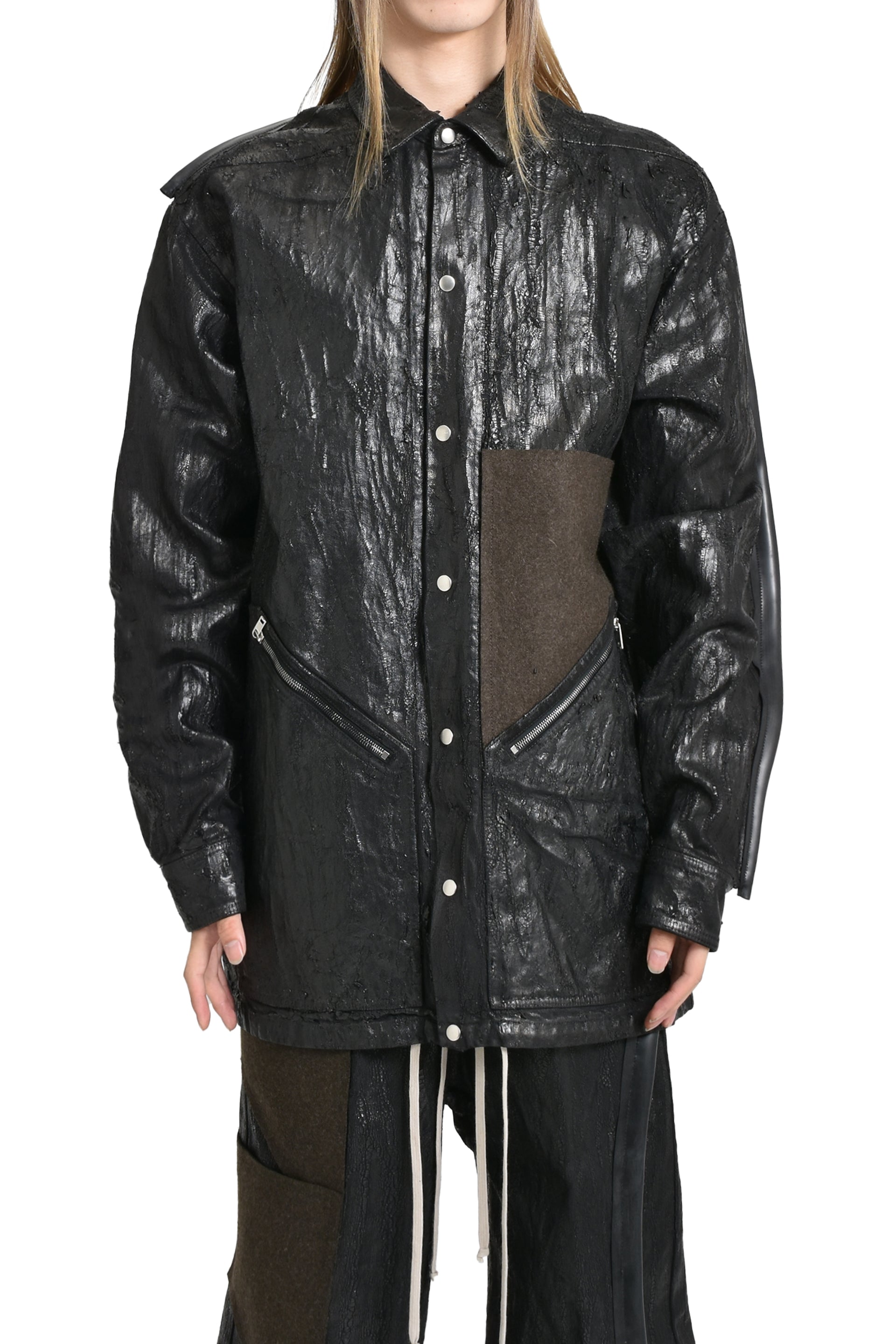 Rick Owens TOUR JKT / BLK/BRW/BLK