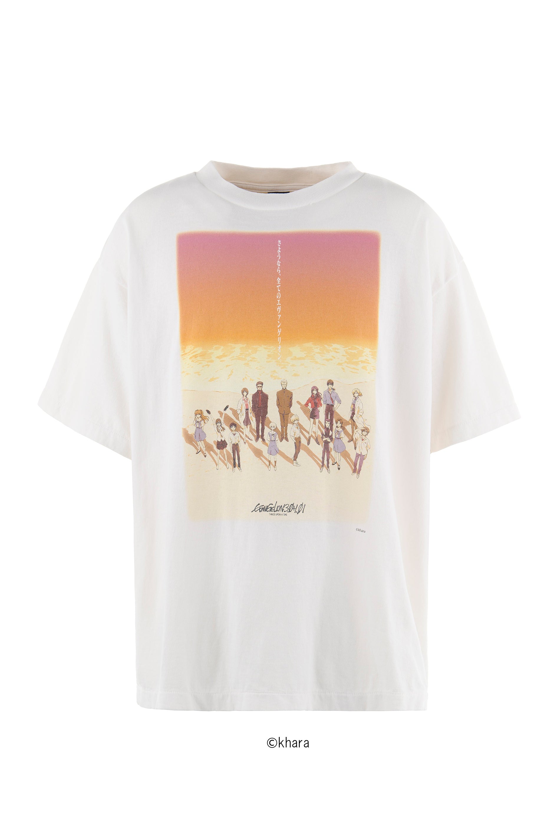 SAINT Mxxxxxx × EVENGELION × GEEKS RULE EV_SS TEE/ORANGE / WHT