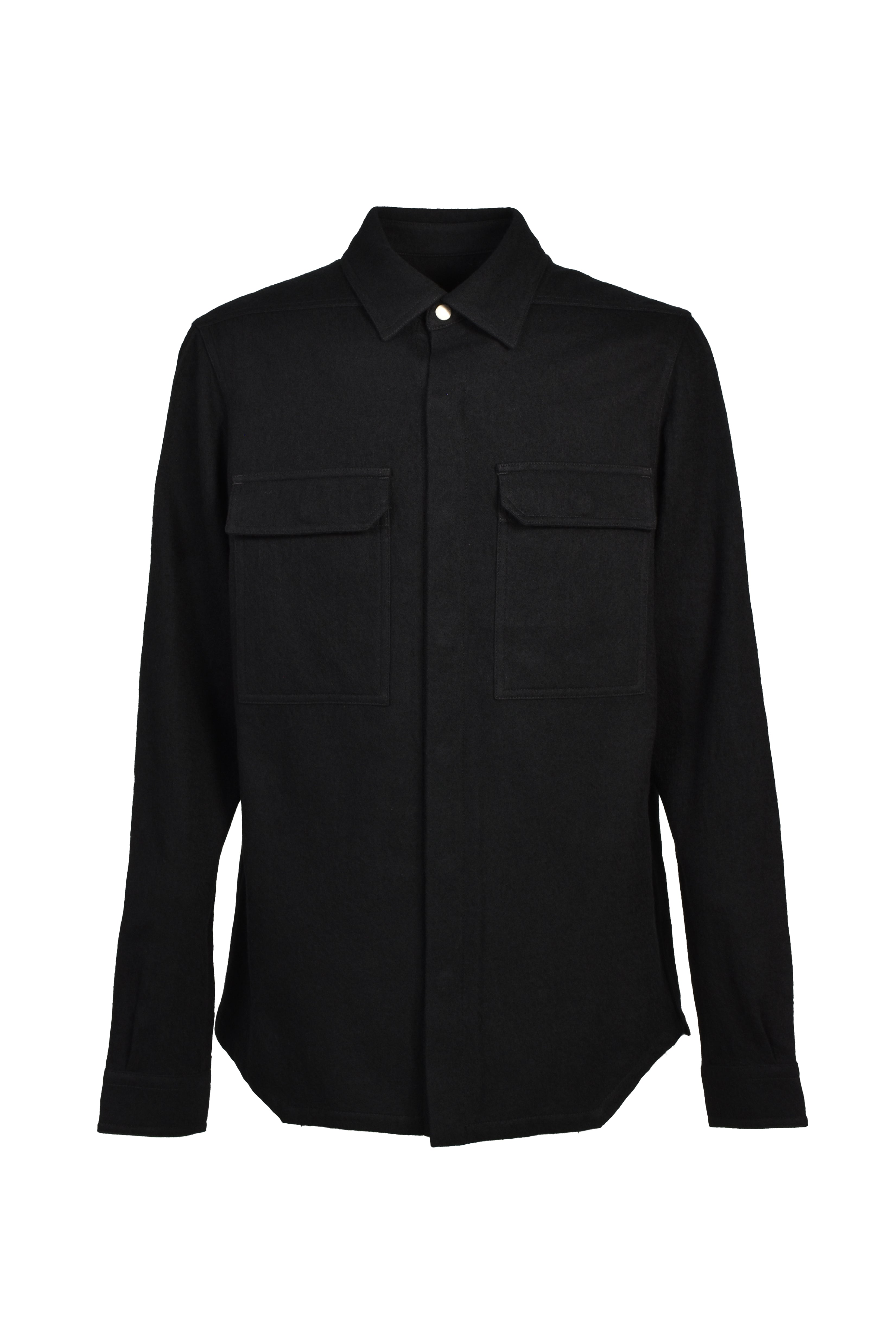 Rick Owens リック オウエンス FW26 OUTERSHIRT / BLK - NUBIAN ヌビアン