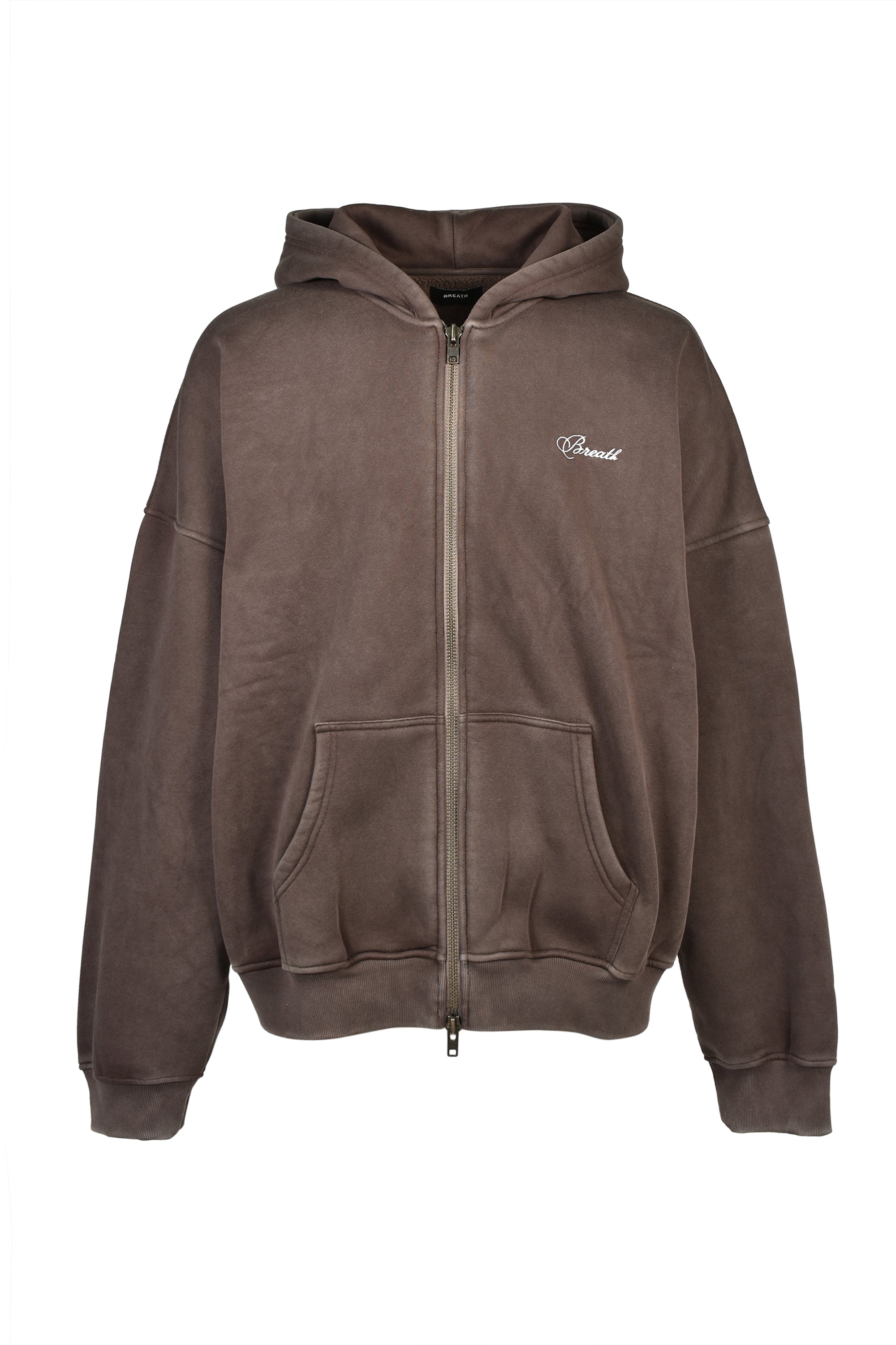 BREATH ブレス FW26 FADE ZIP HOODIE / BRW - NUBIAN ヌビアン