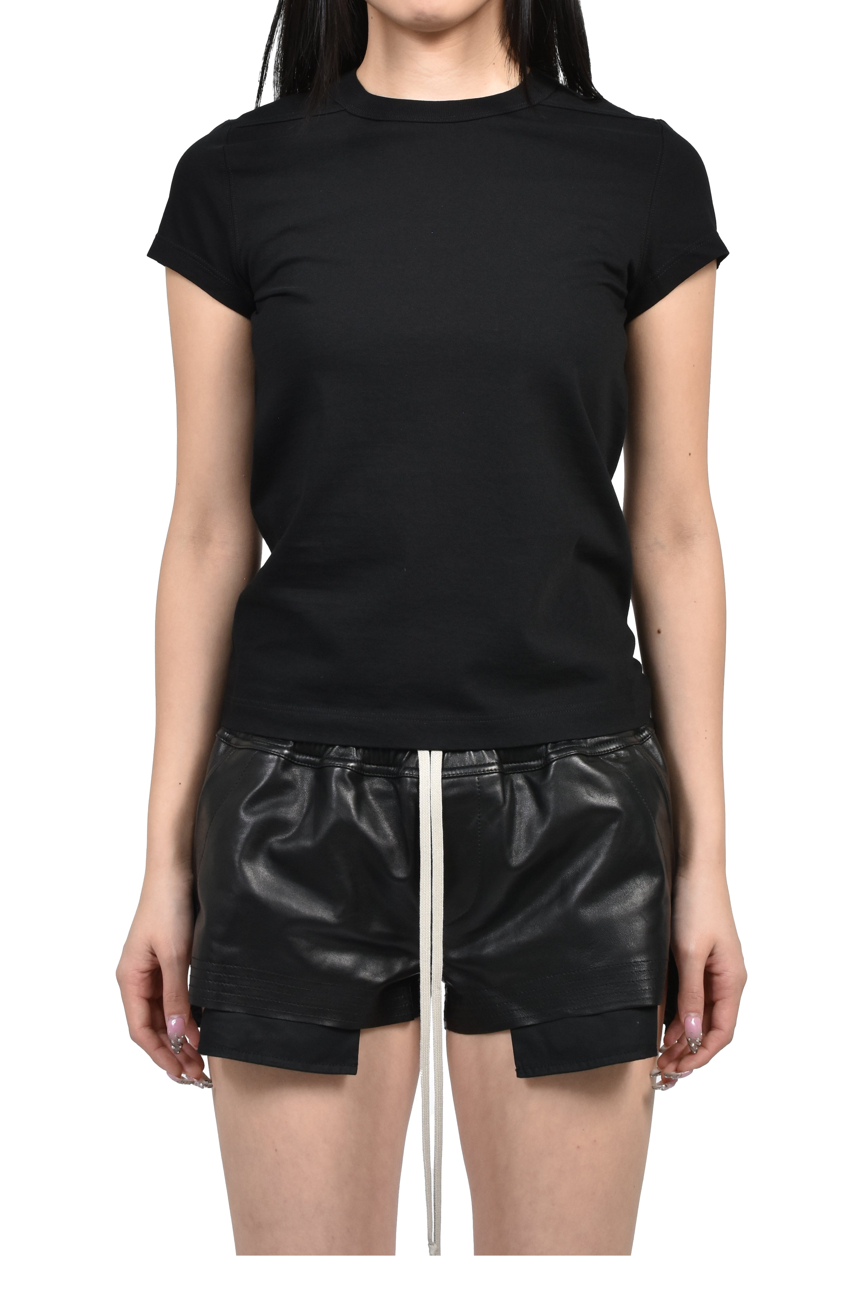 Rick Owens リックオウエンス SS26 TEMPLE CROPPED LEVEL T / BLK