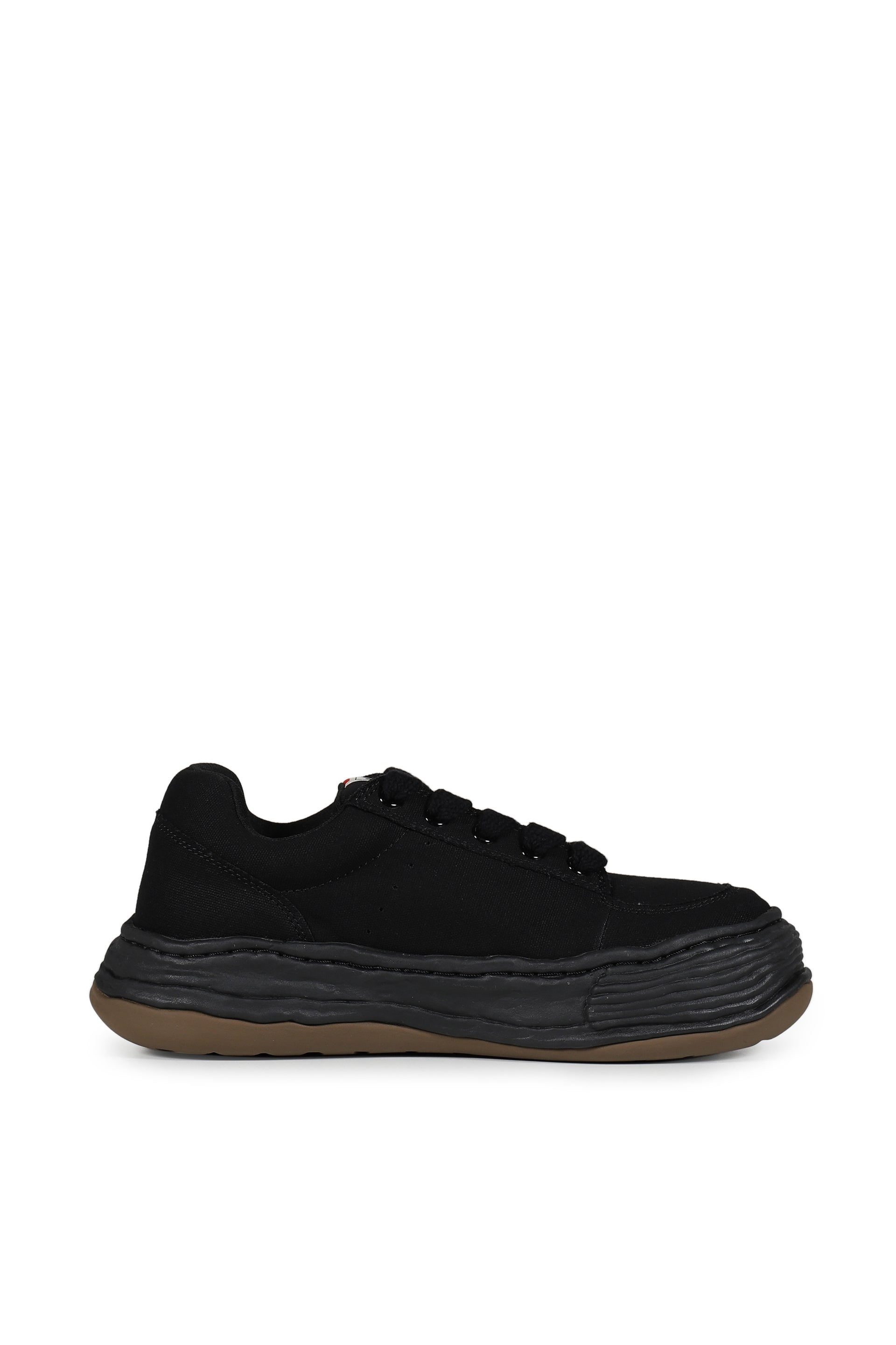 OLIVER LOW CANVAS / BLK BLK