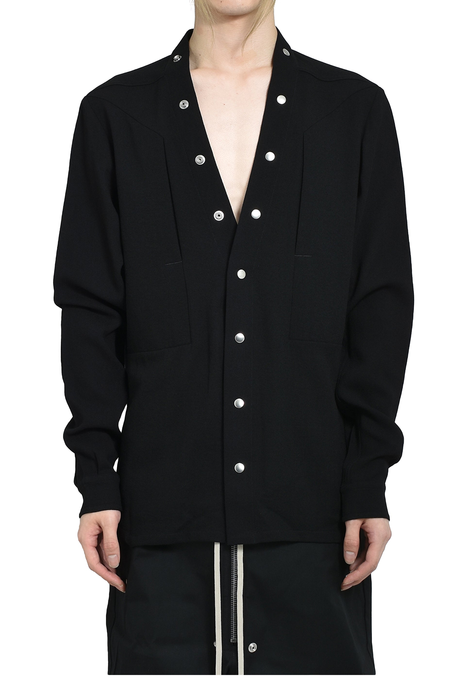 LARRY FOGPOCKET SHIRT / BLK