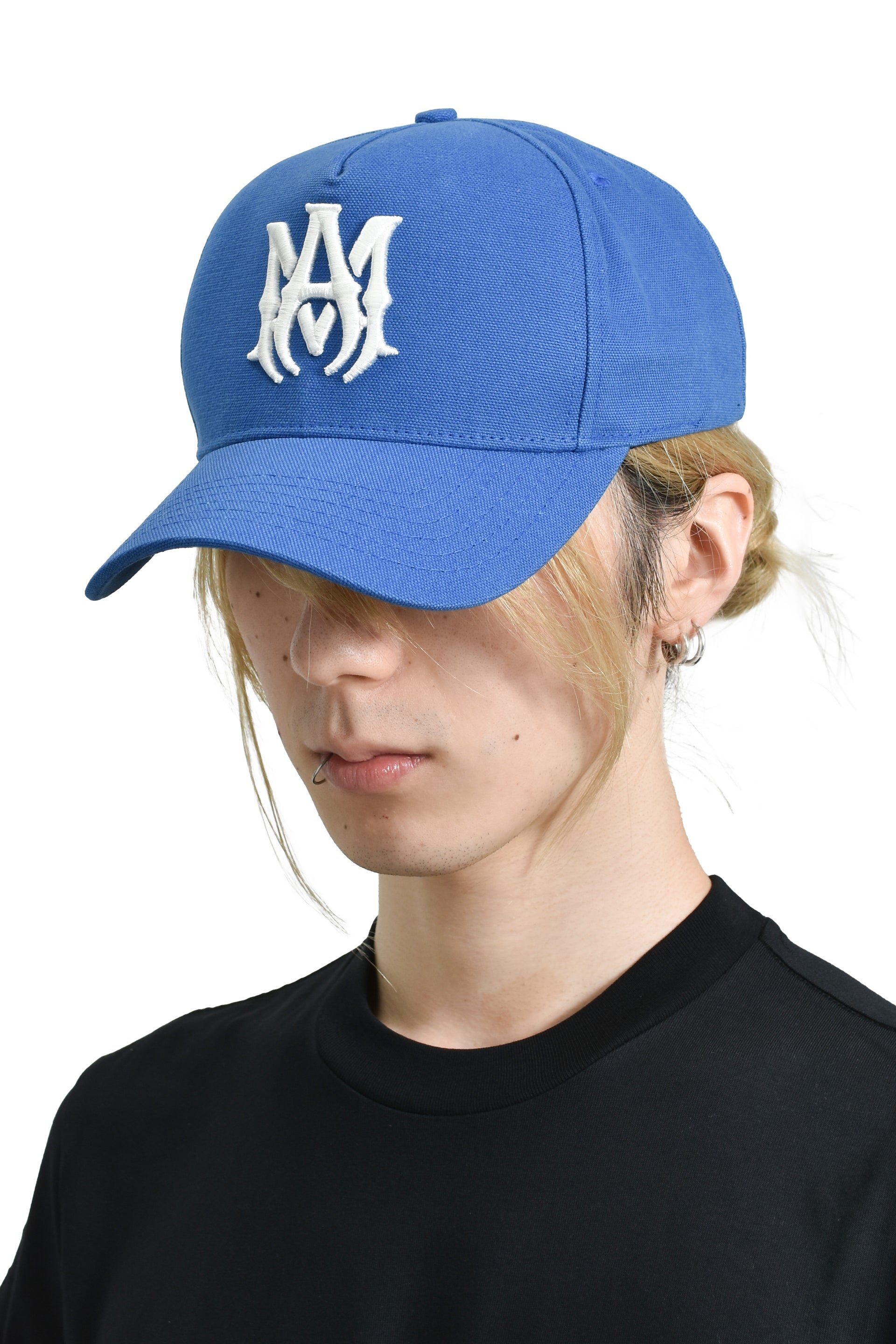 AMIRI FULL CANVAS MA HAT / BLU