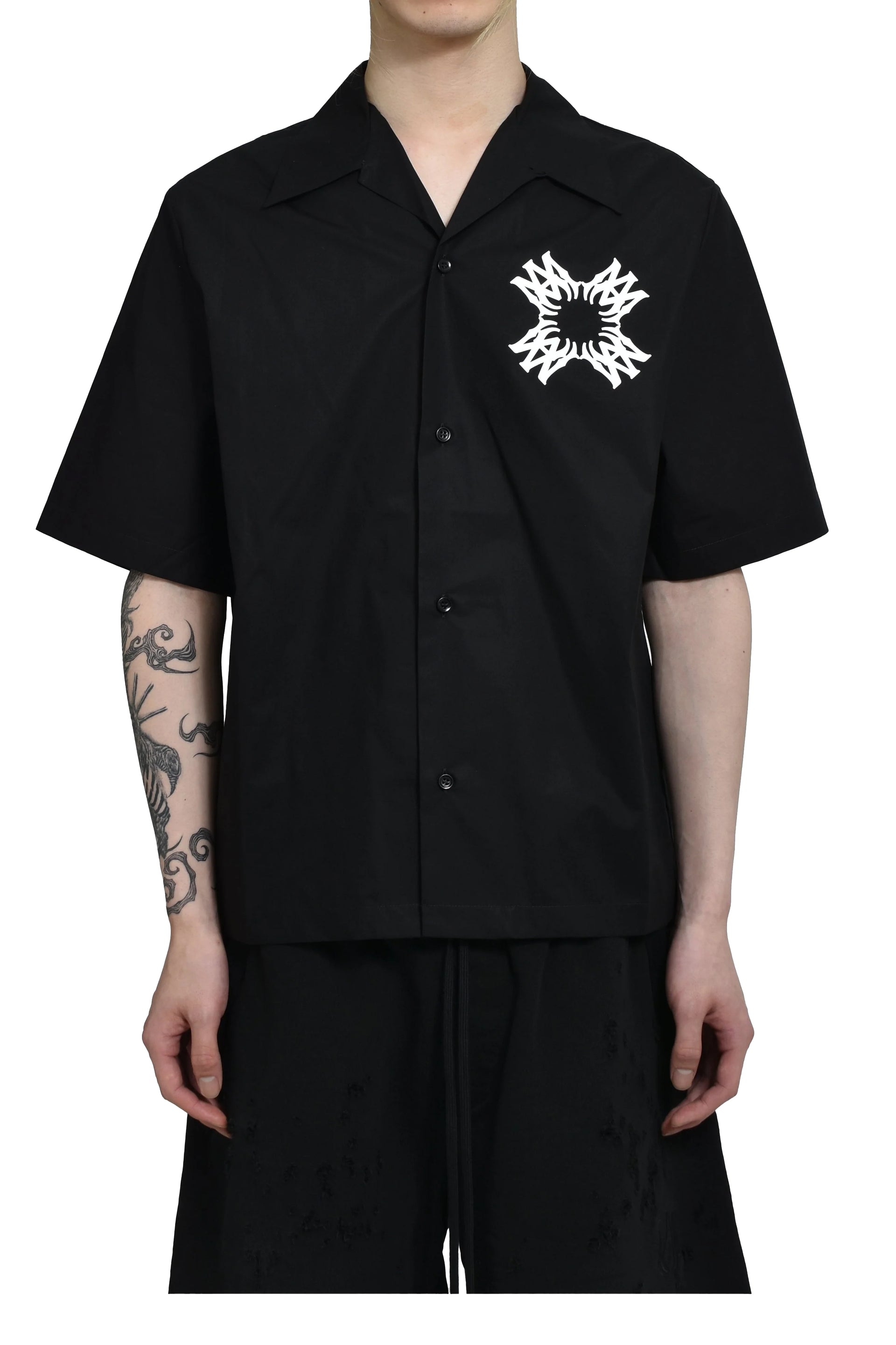 AMIRI BOWLING SHIRT / BLK