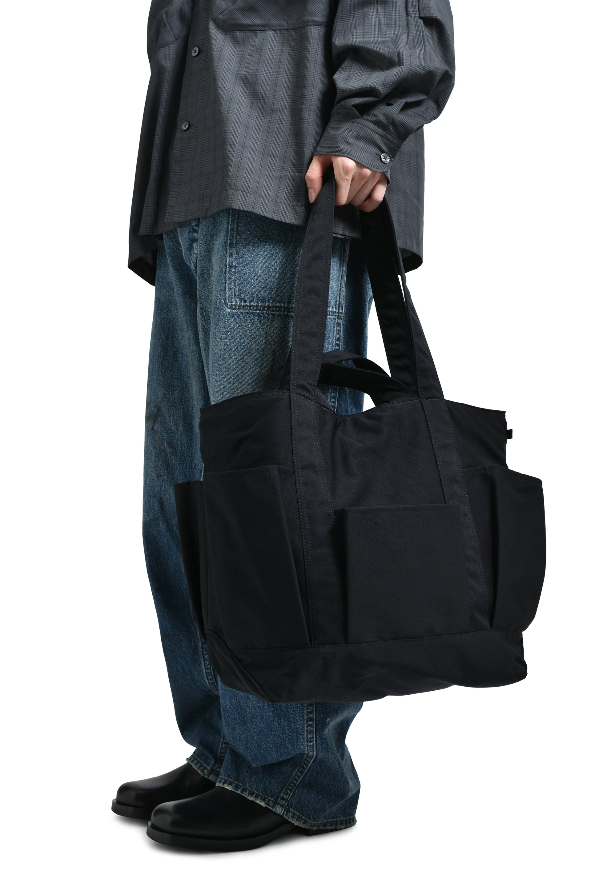 TECH REVERSIBLE FISHING TOOL TOTE / BLK