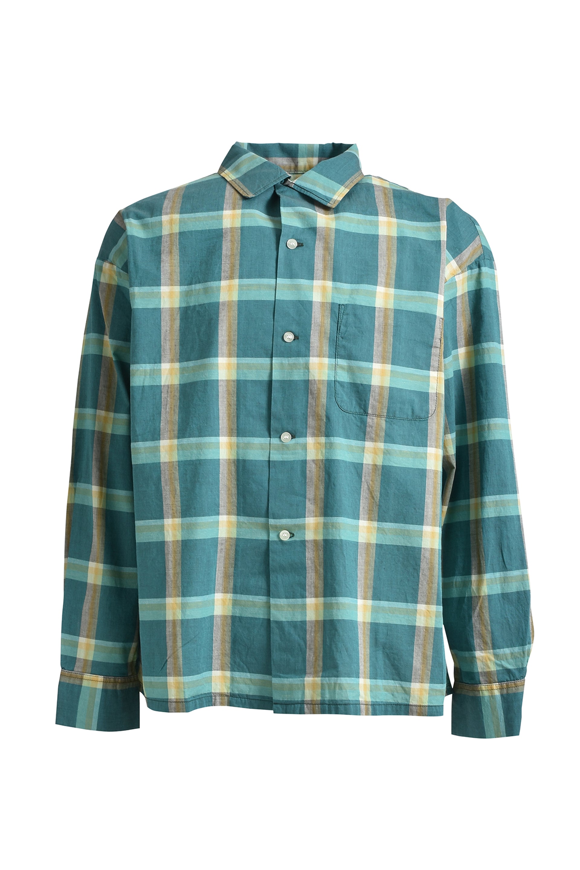 SAINT Mxxxxxx × LASTMAN LM_CHECK SHIRT/CHECK / GRN