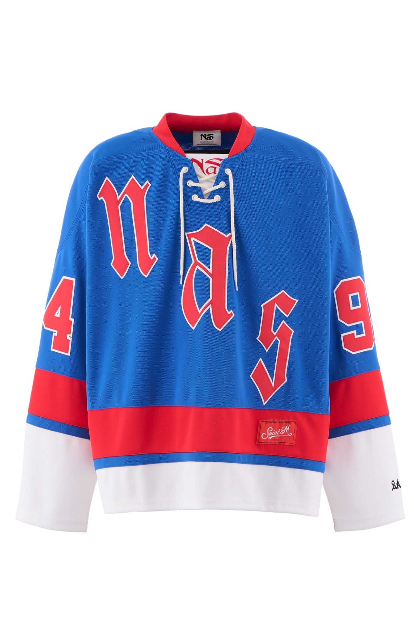 NAS_GAME SHIRT / BLU