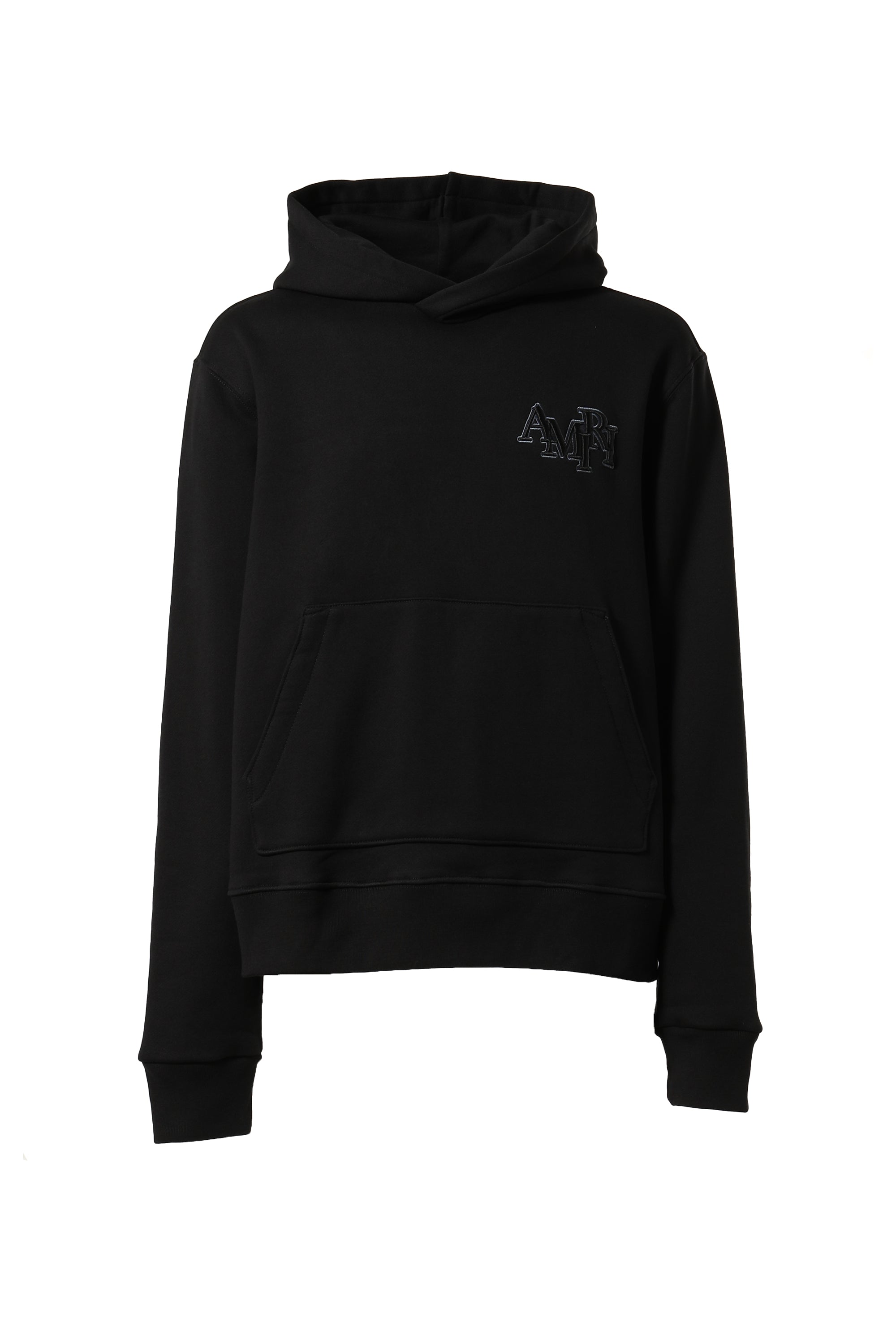 AMIRI アミリ FW23 AMIRI STAGGERED HOODIE / BLK -NUBIAN