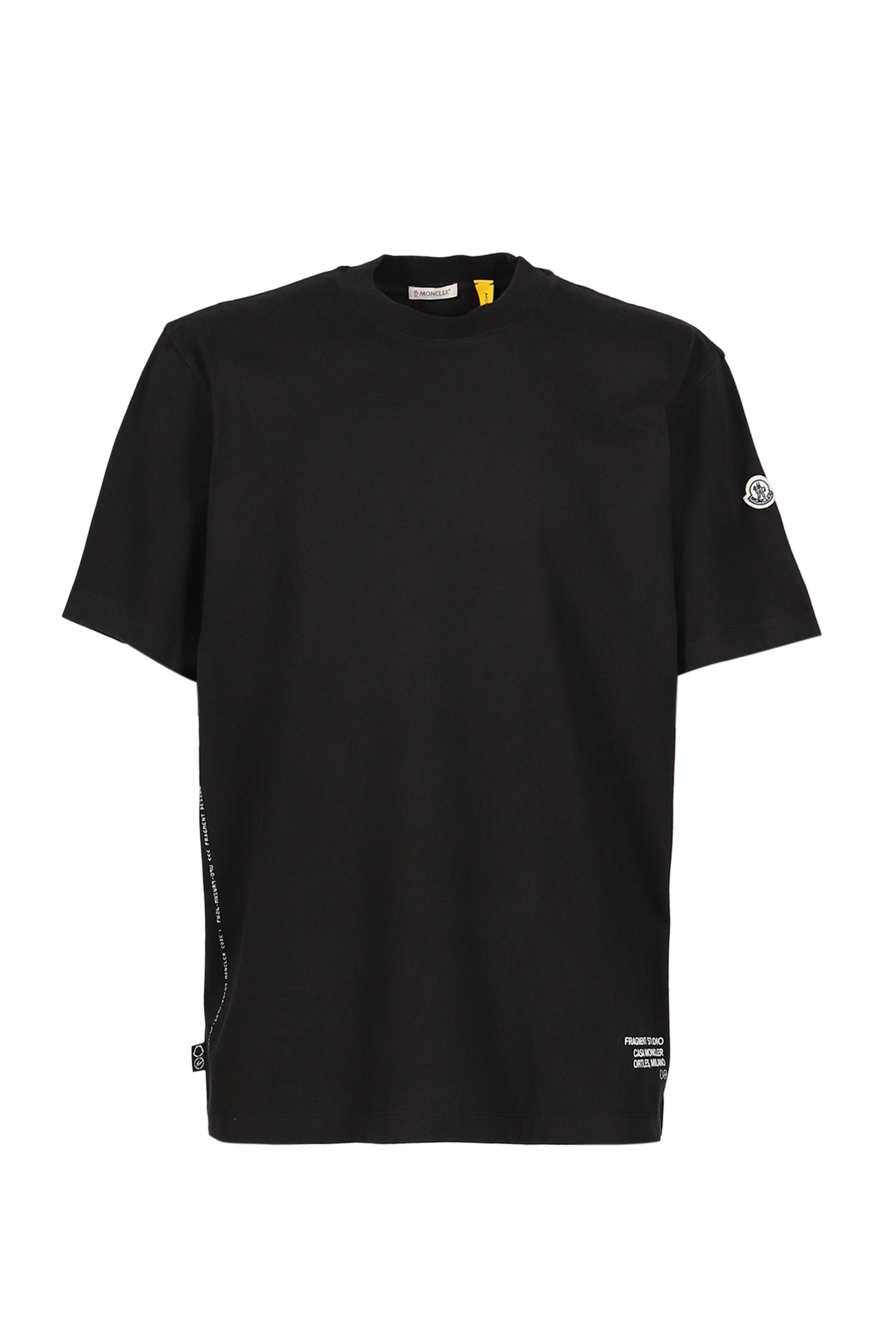 MONCLER × FRAGMENT モンクレール フラグメント FW26 SS T-SHIRT / BLK