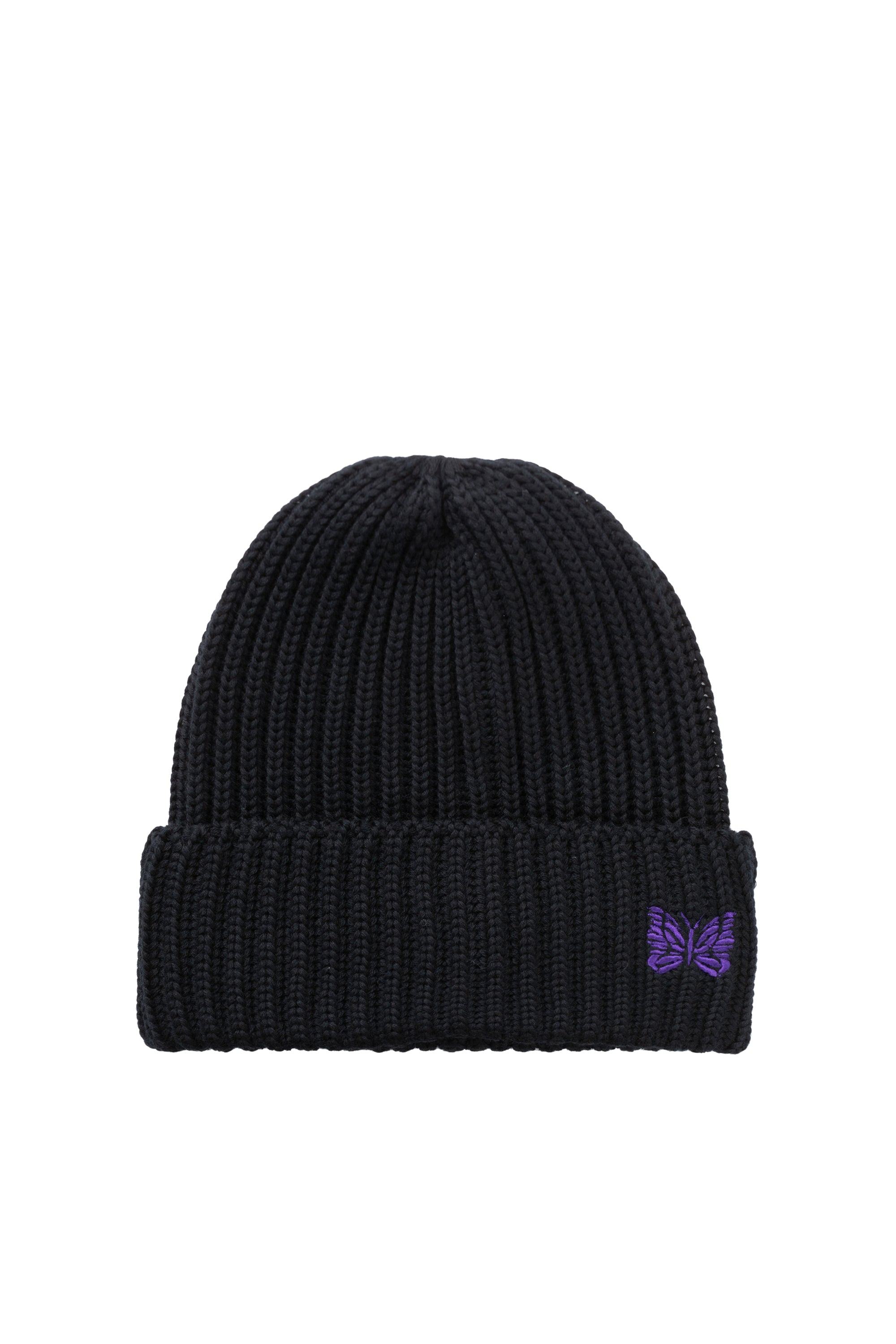 Needles FW23 WATCH CAP - MERINO WOOL / BLK -NUBIAN