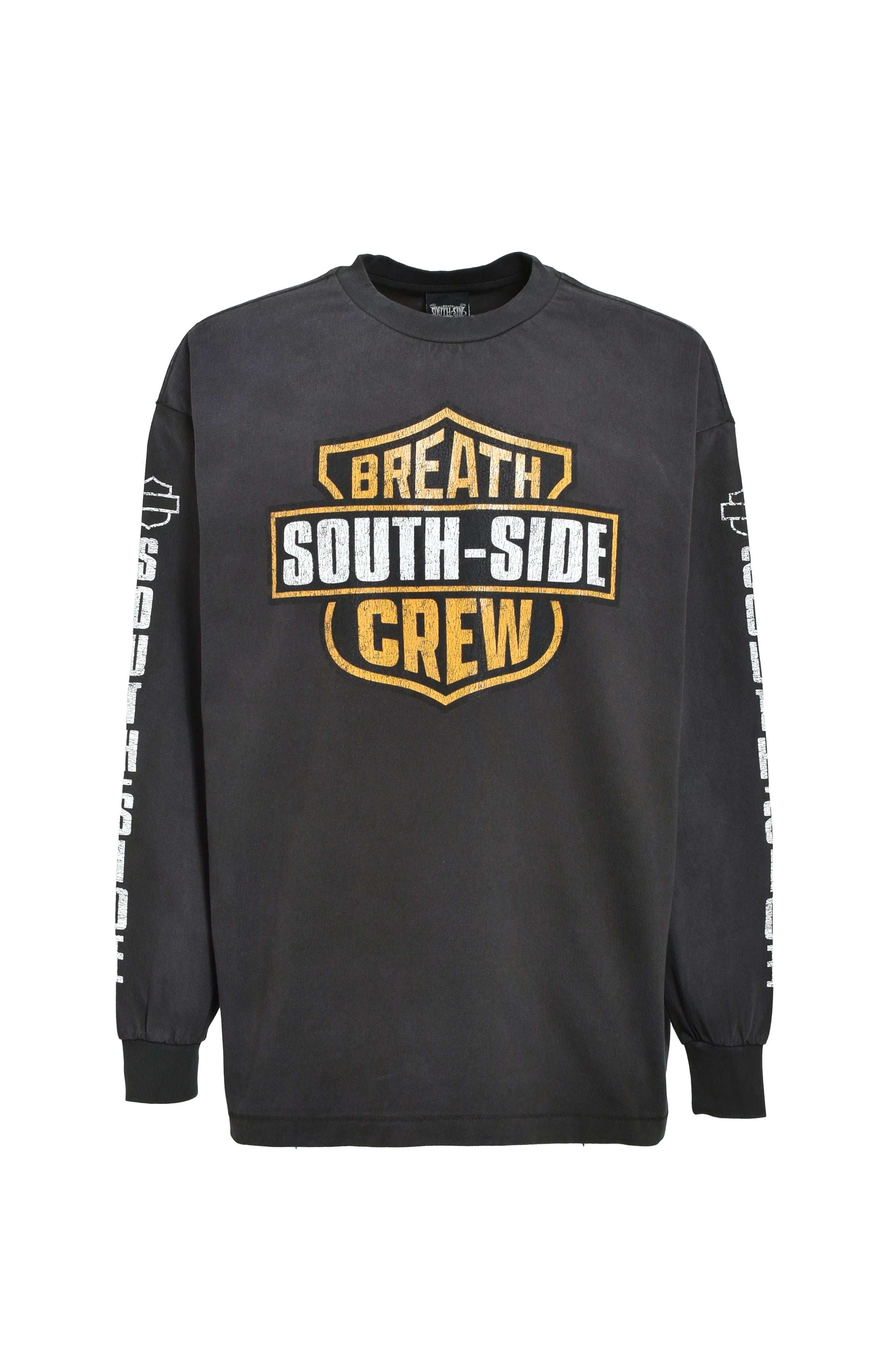 BREATH ブレス SS25 SOUTH SIDE MOTOR LS TEE / BLK - NUBIAN