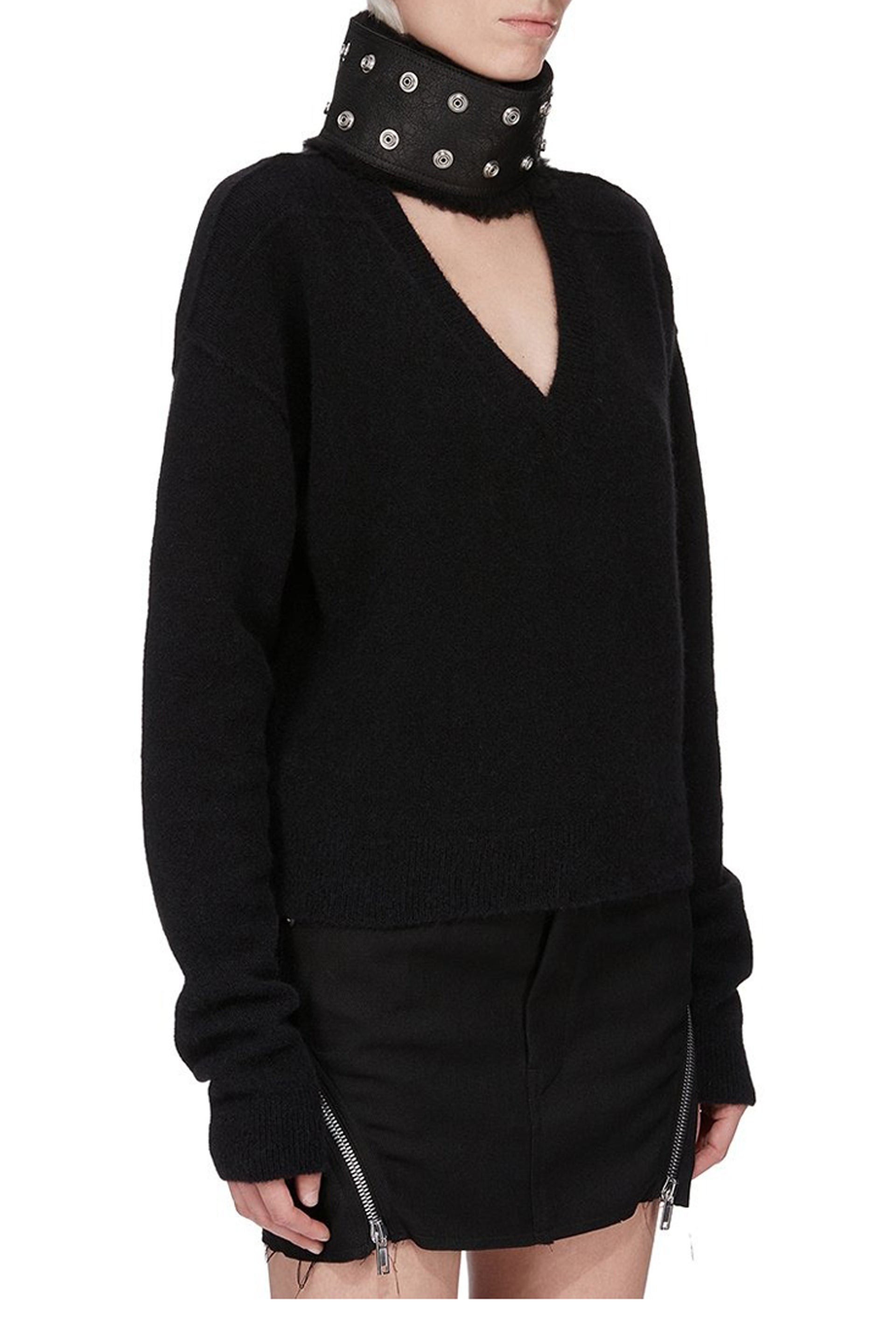 STROBE NECK BAND / BLACK