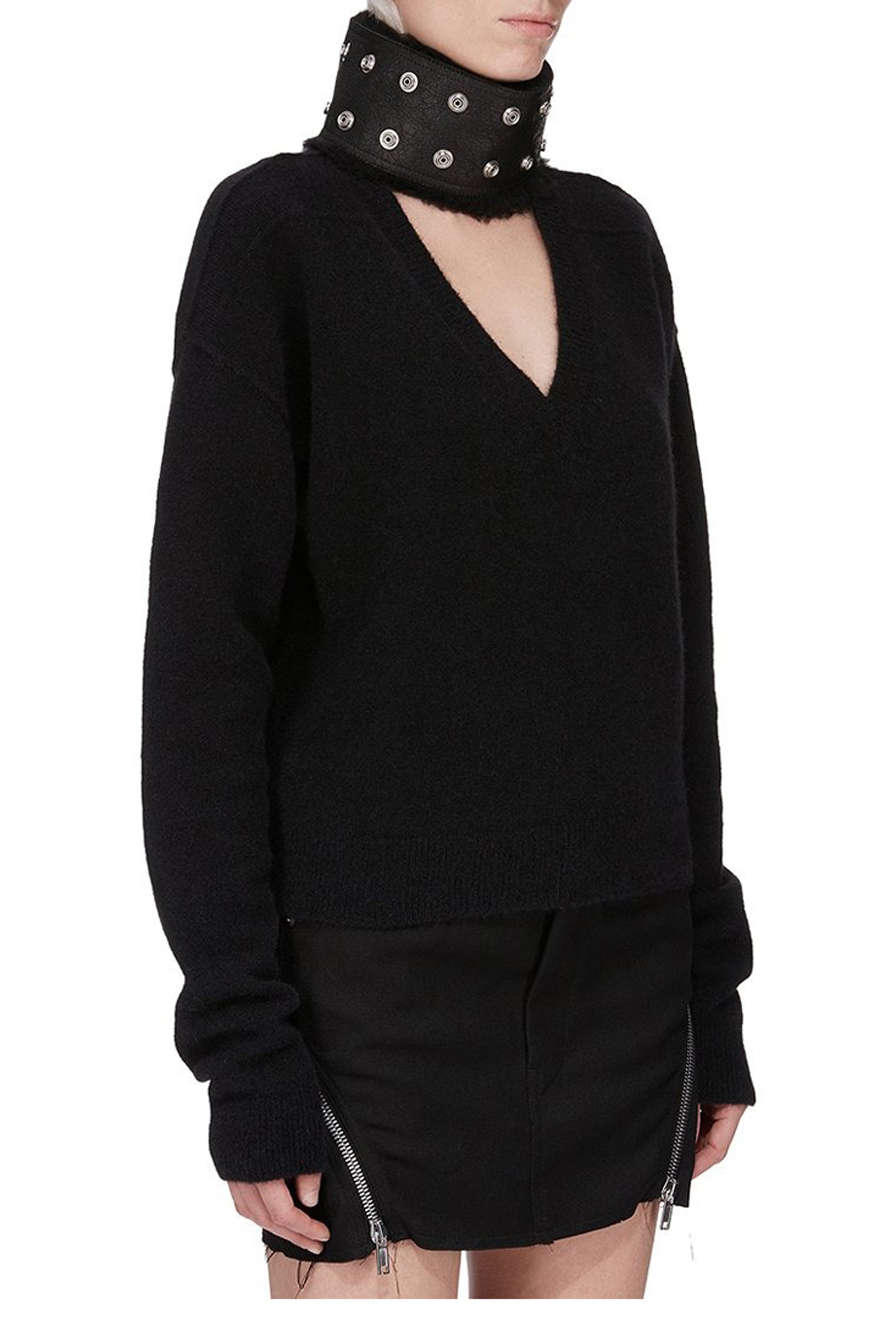 STROBE NECK BAND / BLACK