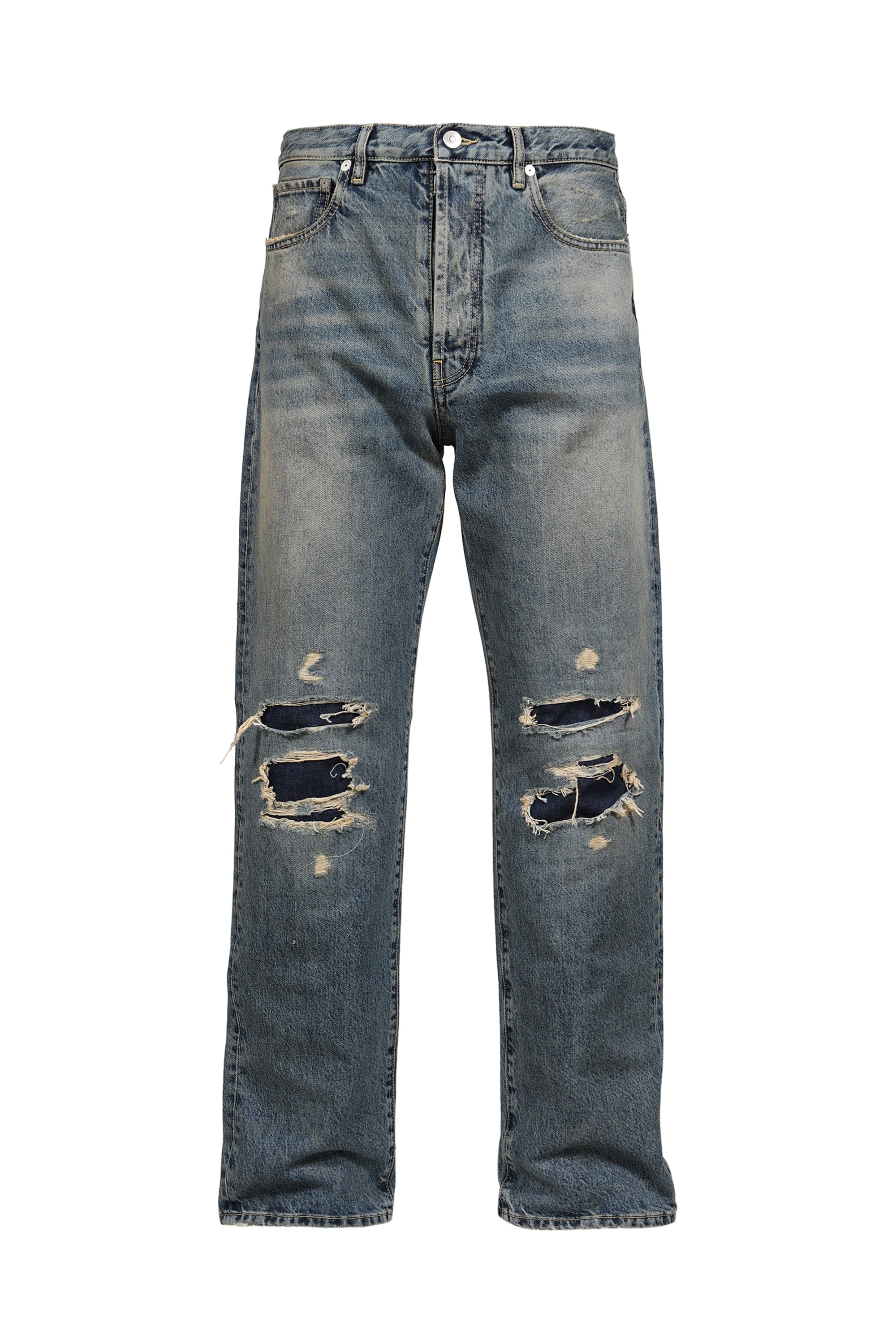 Maison Margiela メゾン マルジェラ FW26 DISTRESSED DENIM TROUSERS