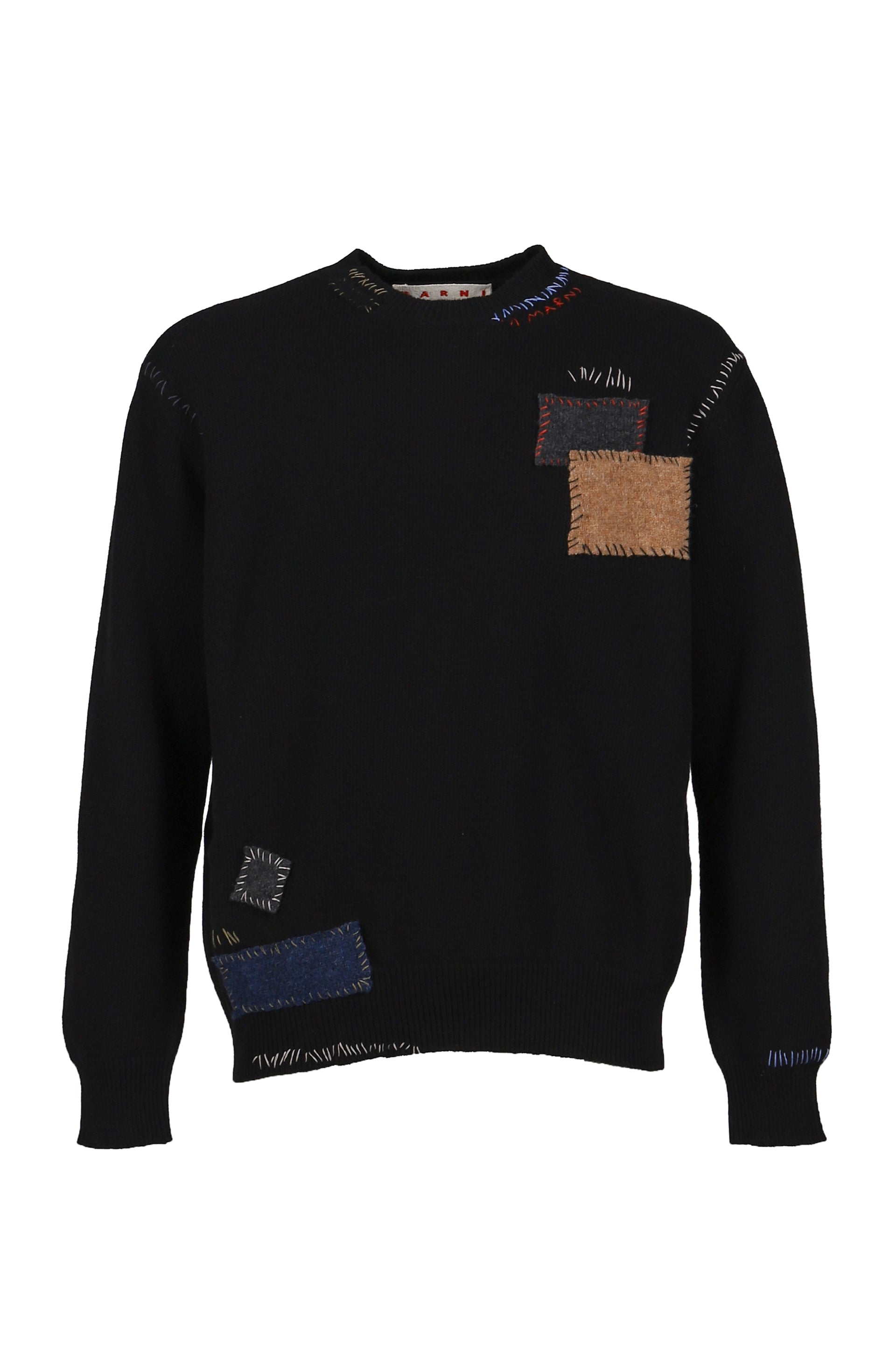 ROUNDNECK SWEATER / BLK