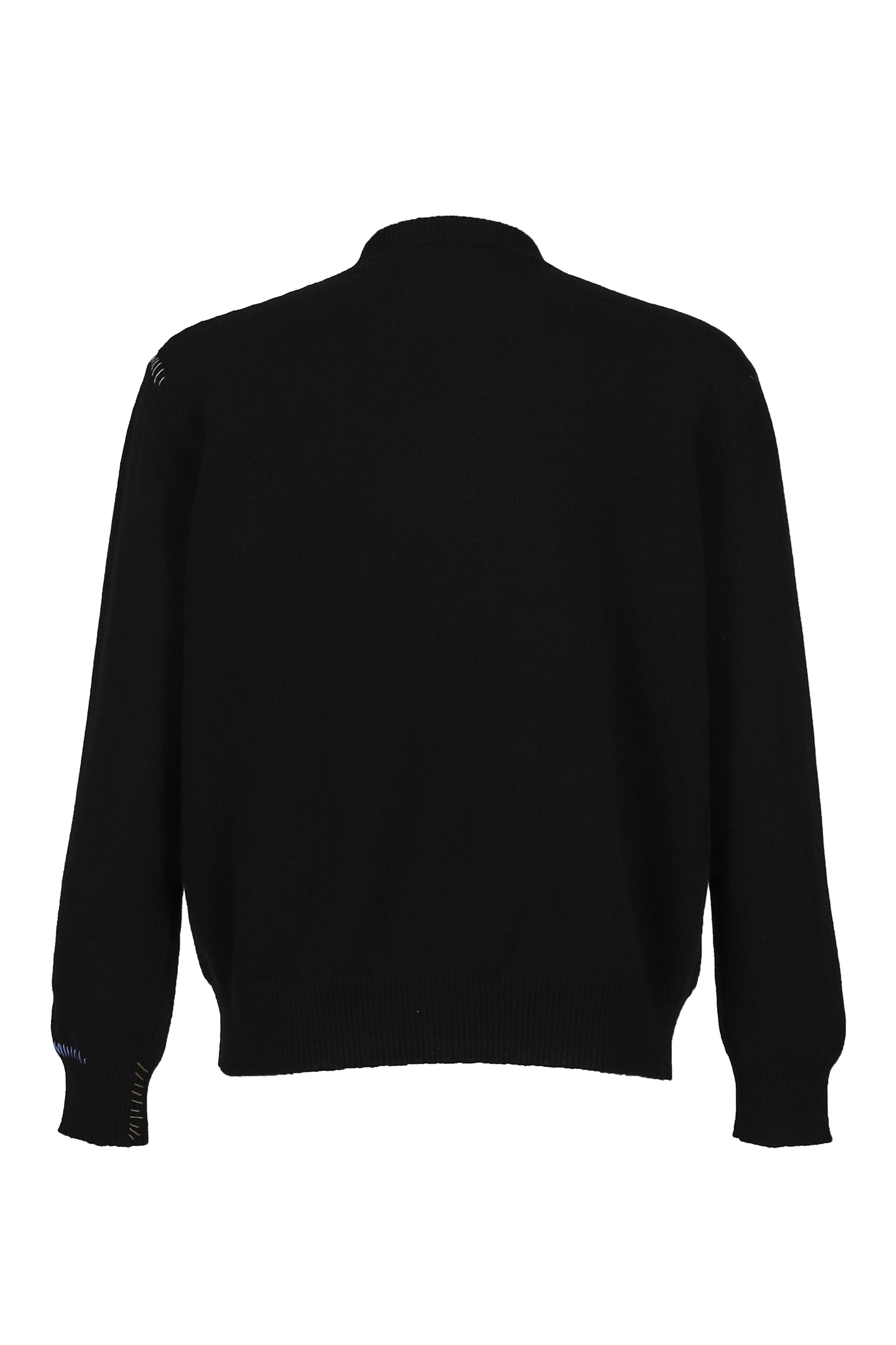 ROUNDNECK SWEATER / BLK