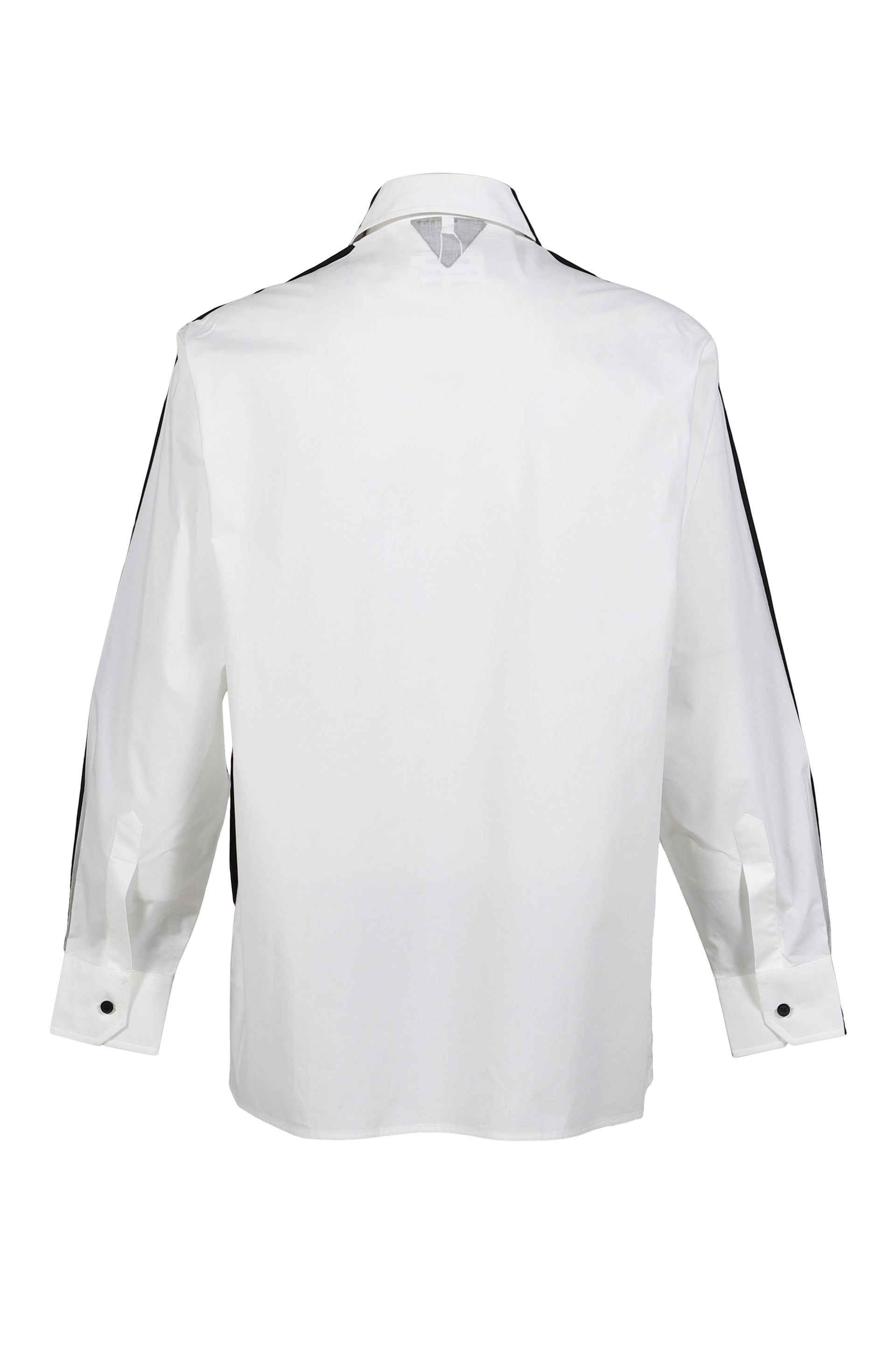 LONG-SLEEVED SHIRT / BLK WHT