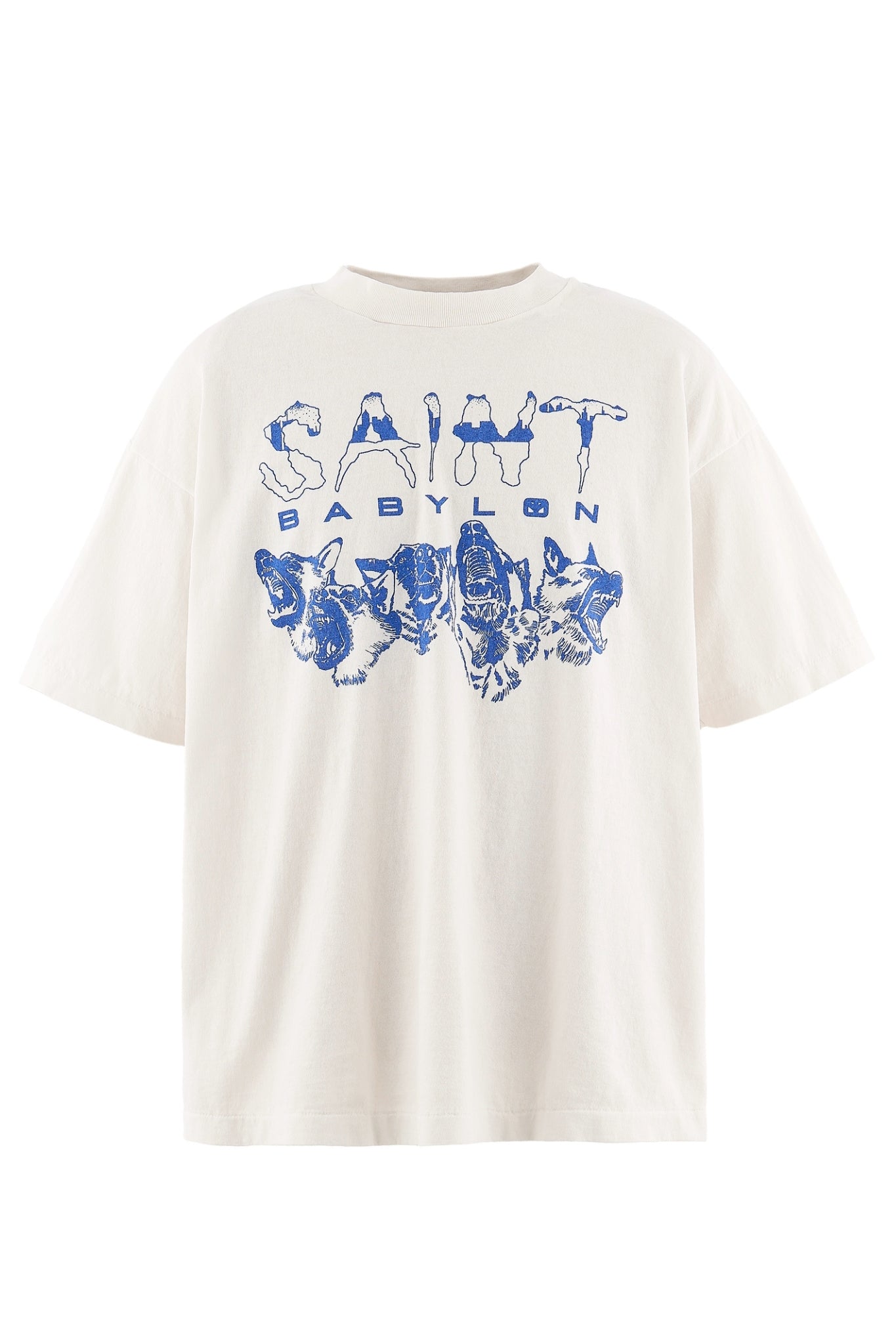 BBLN_SS TEE/SAINT BABYLON/WHT / WHT