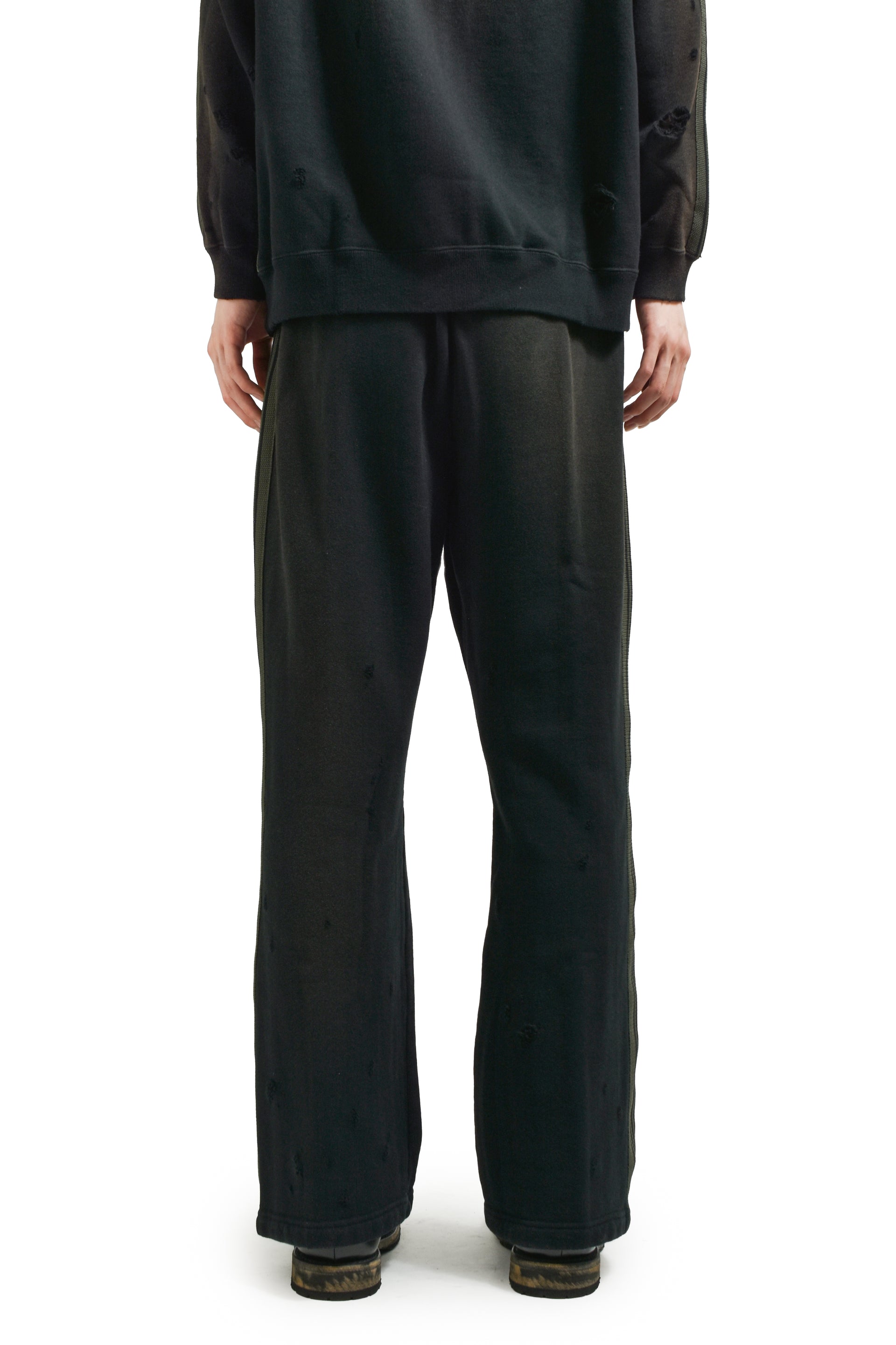 BOOT-CUT TRACK PANT(EXCLUSIVE) / BLK