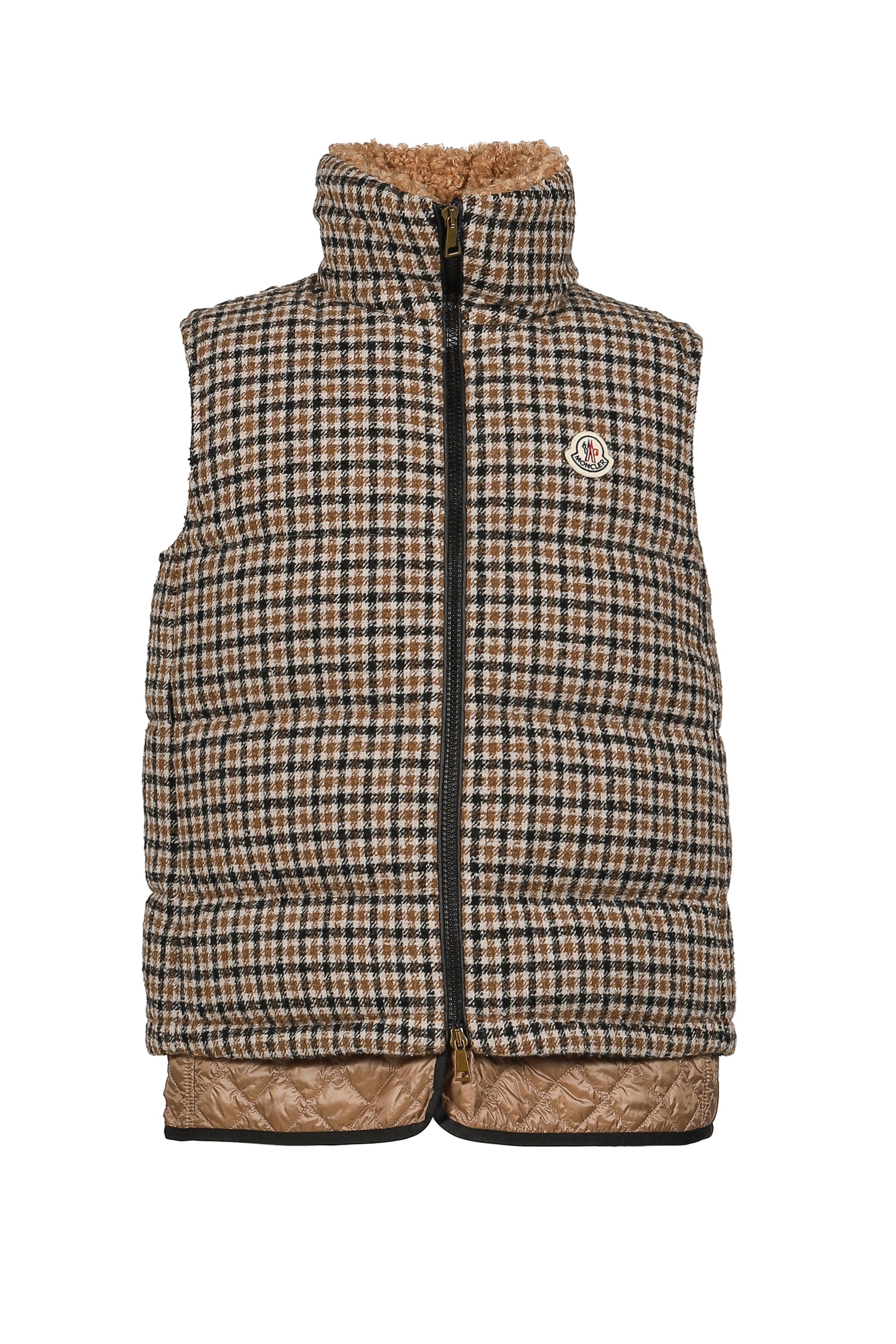 TOUVET VEST / GRY CHECK