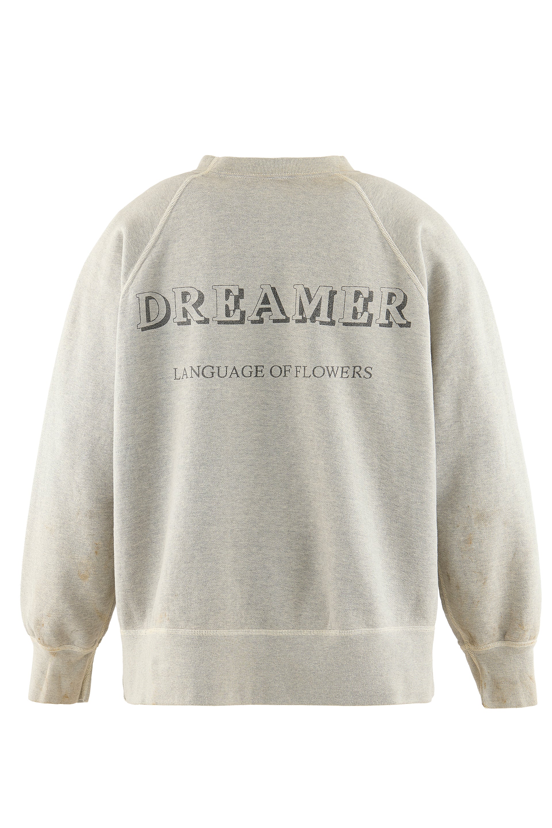 SAINT Mxxxxxx CREW SWT/FLOWER / WHT