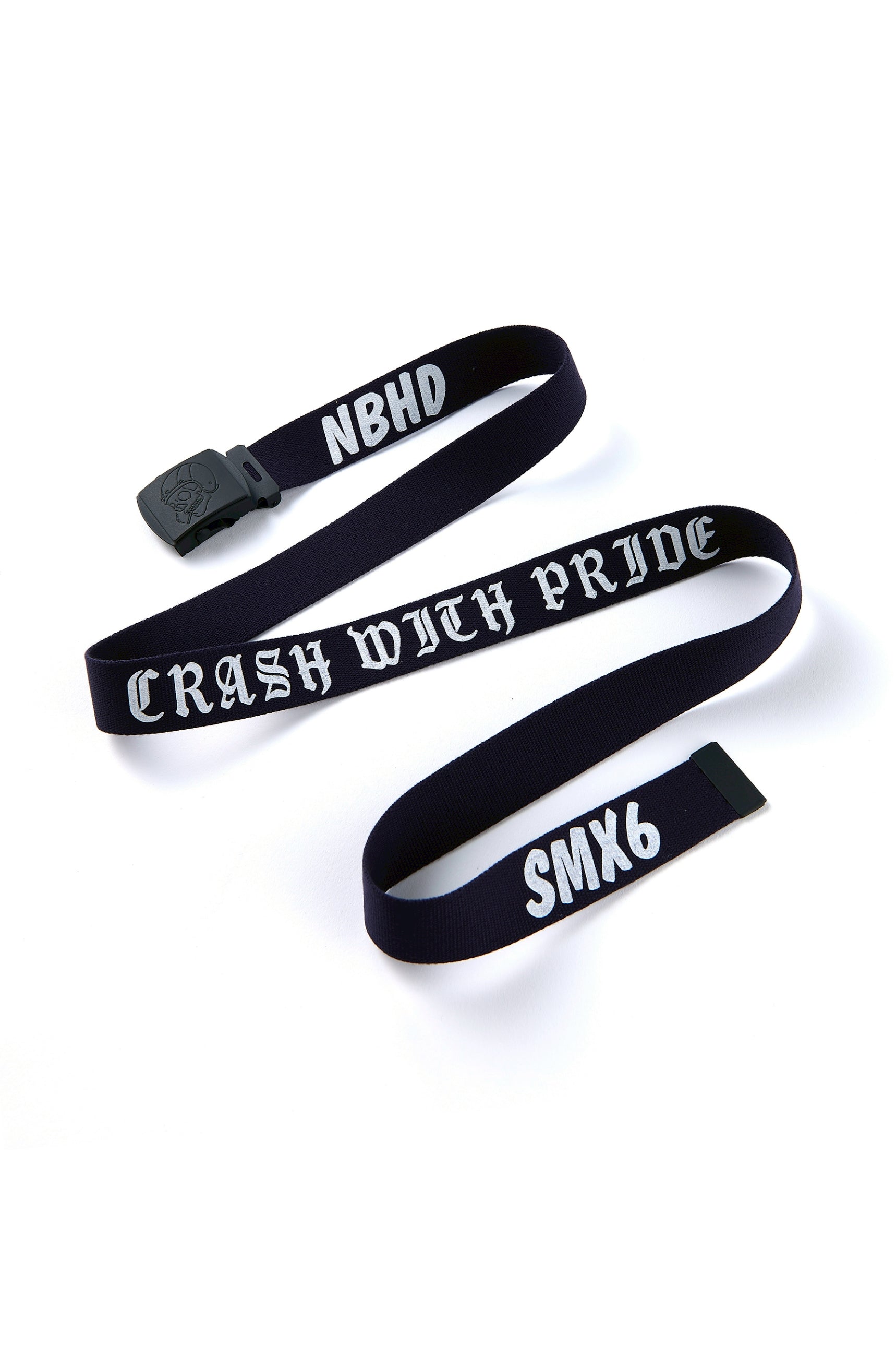 SAINT Mxxxxxx × NEIGHBORHOOD SS25 STHD . GI BELT / NVY - NUBIAN