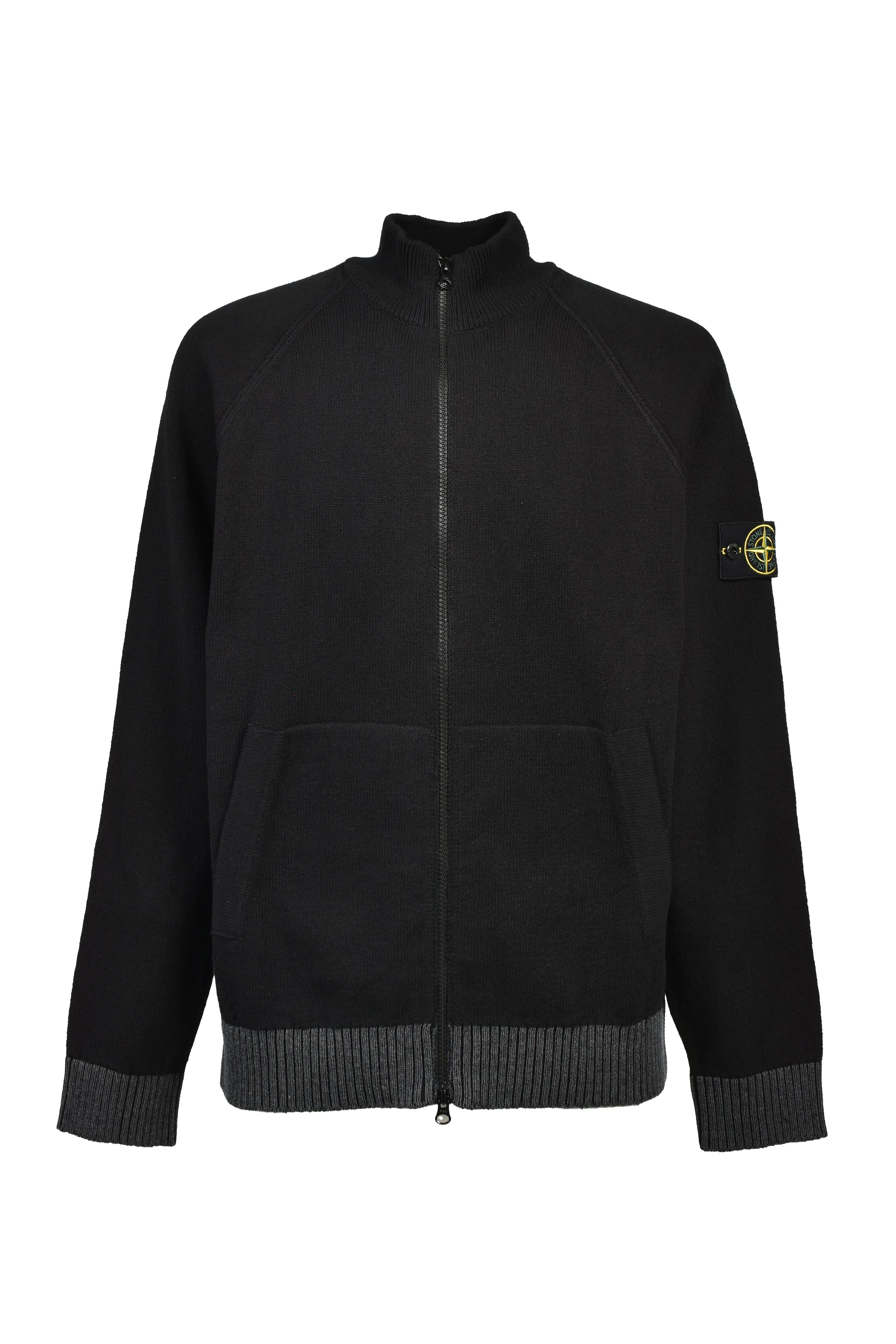 Stone Island ストーンアイランド SS26 CARDIGAN / BLK - NUBIAN ヌビアン