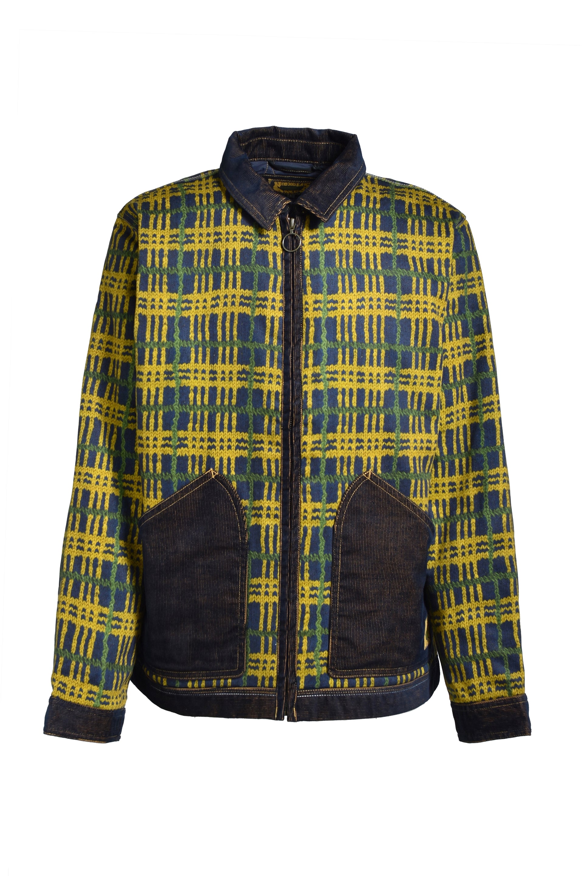MODULAR JACKET / ND TARTAN PRINT