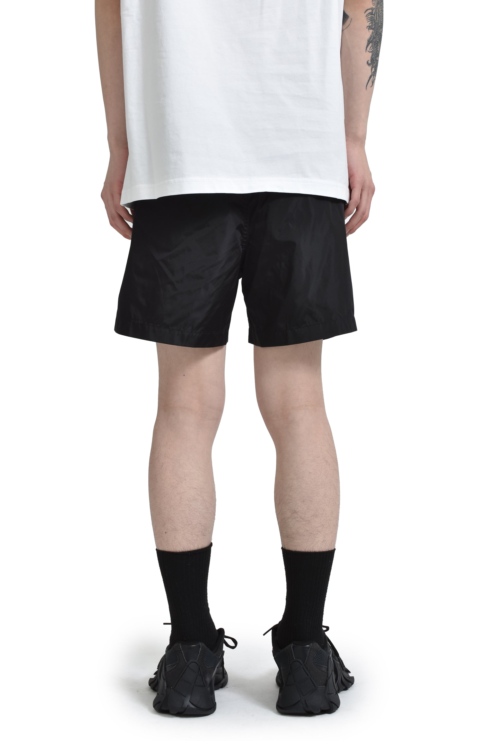 Moncler LOGO PATCH SWIMWEAR / BLK