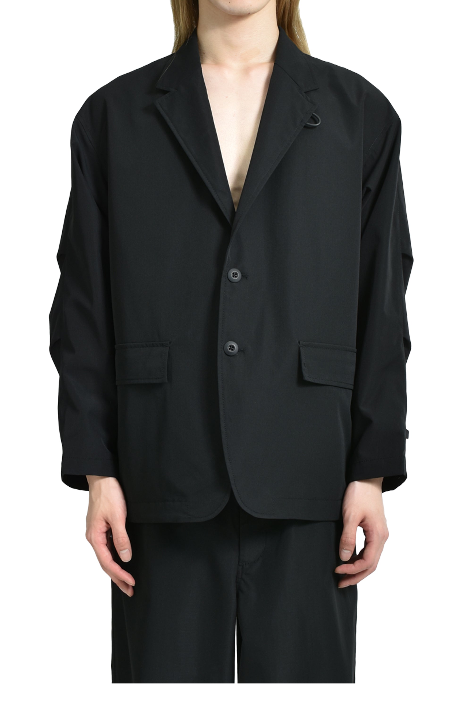 TECH LOOSE 2B JACKET RIPSTOP / BLK