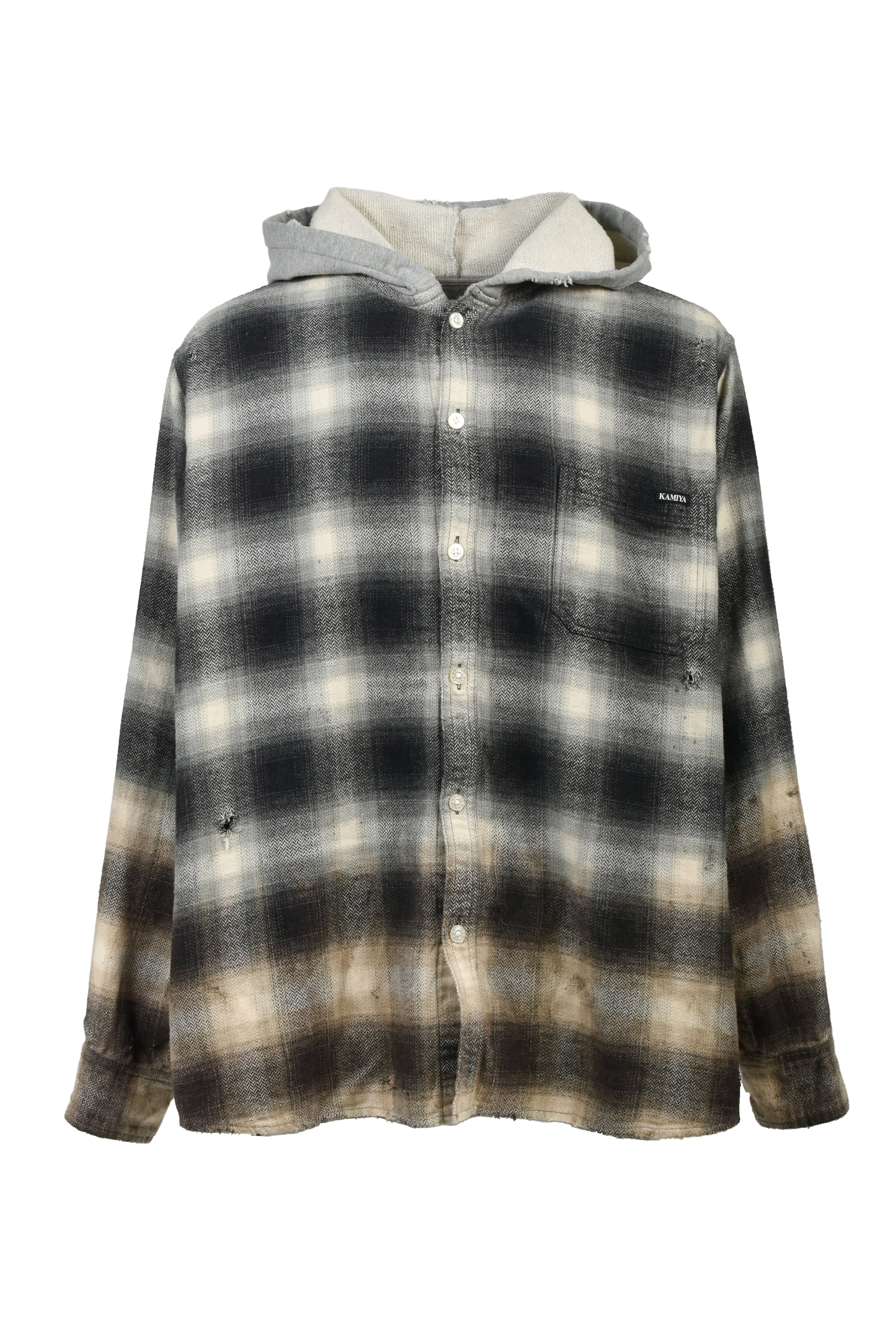 トップス 26SS KAMIYA DISTRESSED HOODED SHIRT 7325-1.jpg?v=1769159421