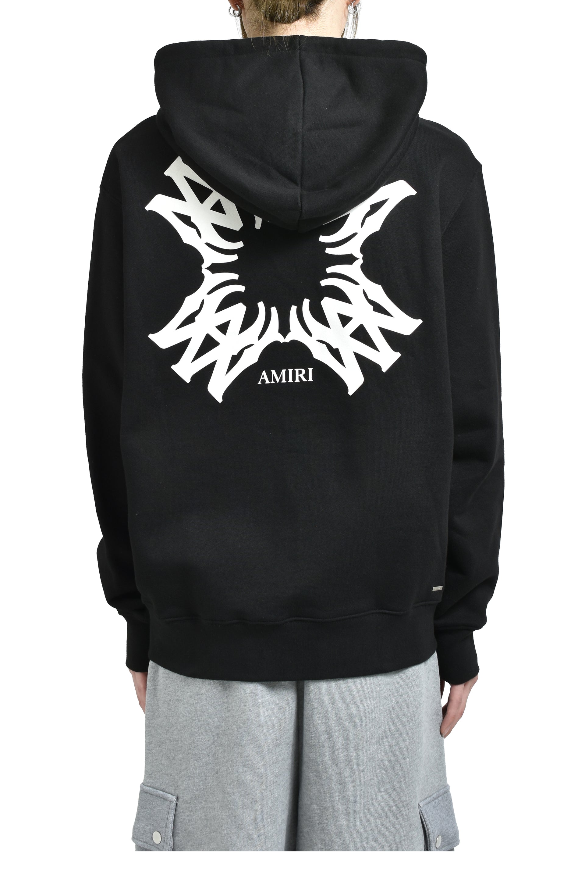 MA QUAD ZIP UP HOODIE / BLK