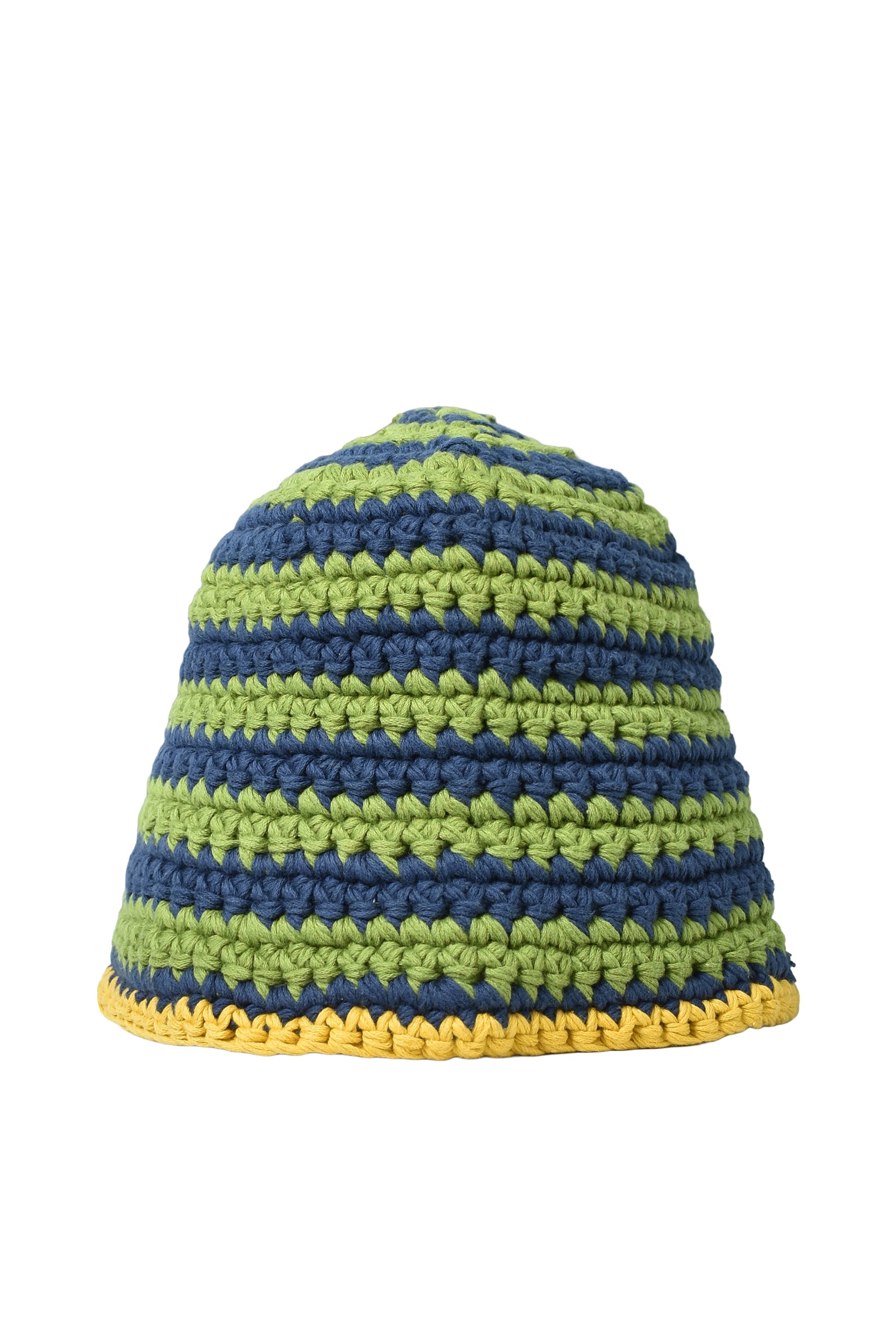 KNITTED HAT / ND TAWNY OLIVE / CEDAR GREEN / BLACK IRIS