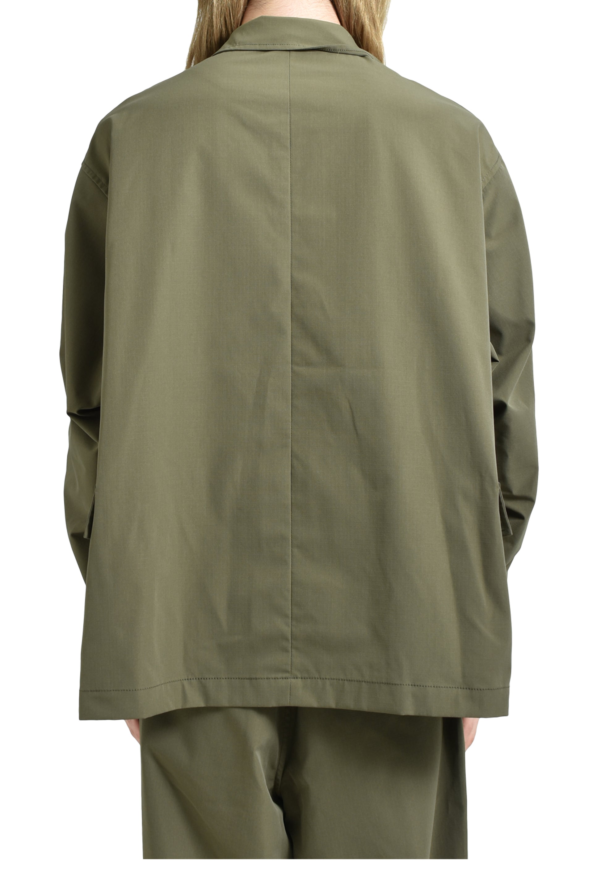 TECH LOOSE 2B JACKET RIPSTOP / OLV